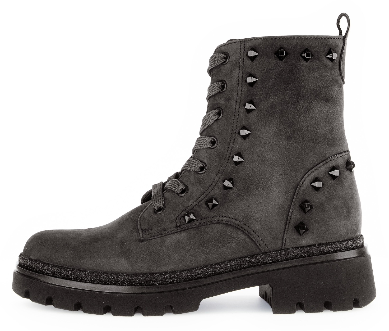 Gabor Schnürboots »Florenz«, Blockabsatz, Schnürstiefelette, Komfortschuh in Weite G (= weit)