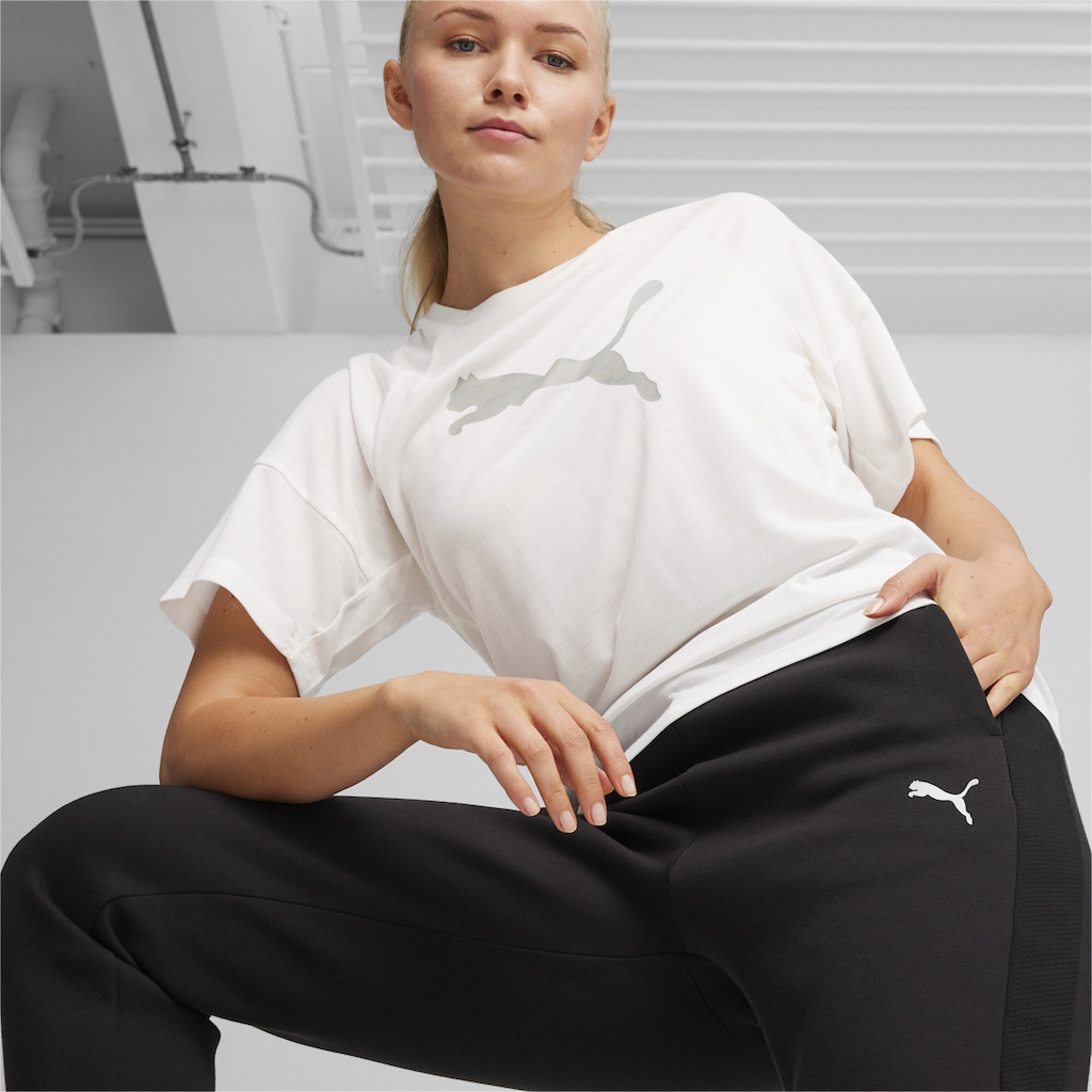 PUMA Sporthose »evoStripe Hose mit hohem Bund Damen«