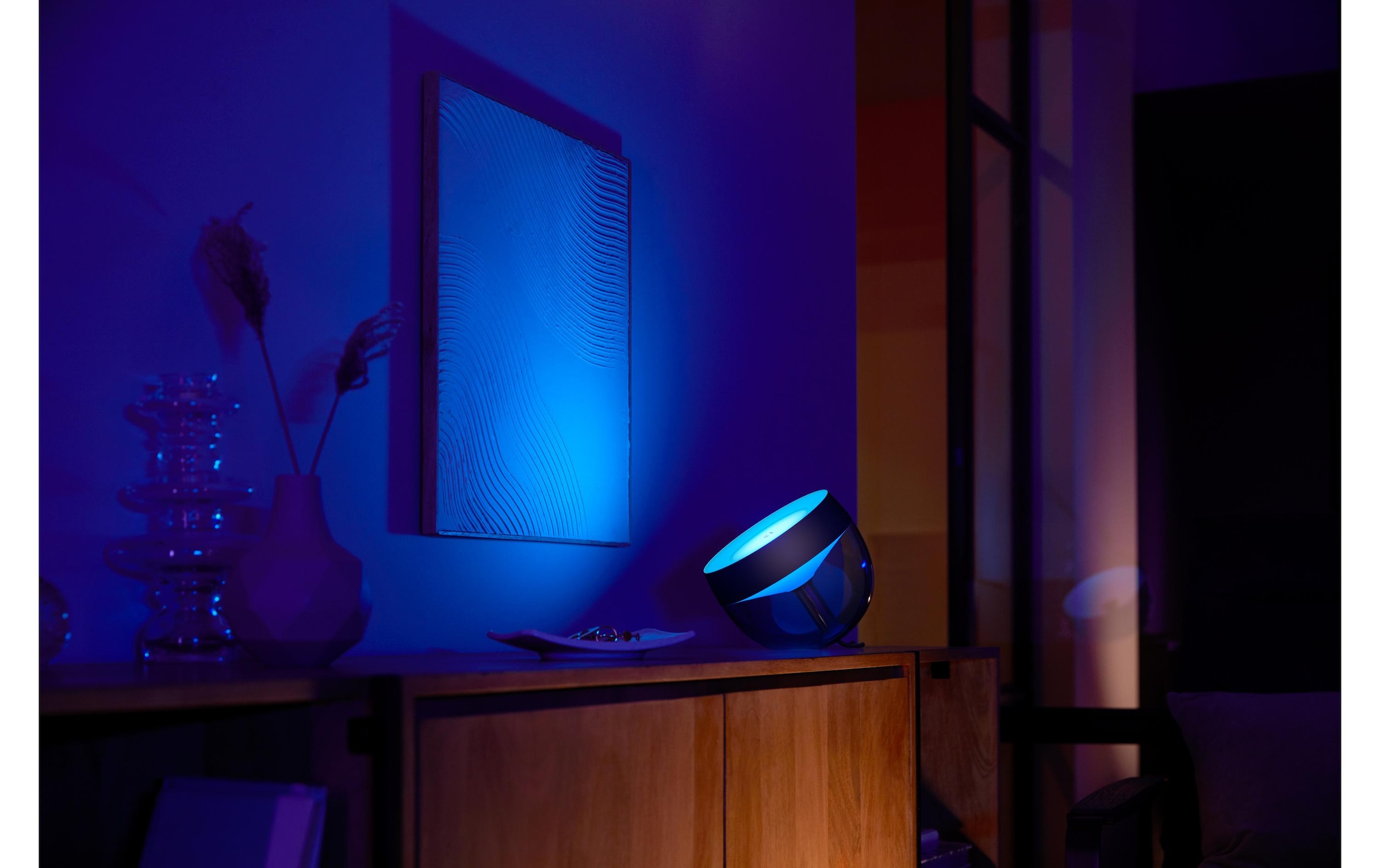 Philips Hue Pendelleuchte »Hue Tischleuchte Iris« Farbwechsler | Neutralweiß | Tageslichtweiß | Warmweiß