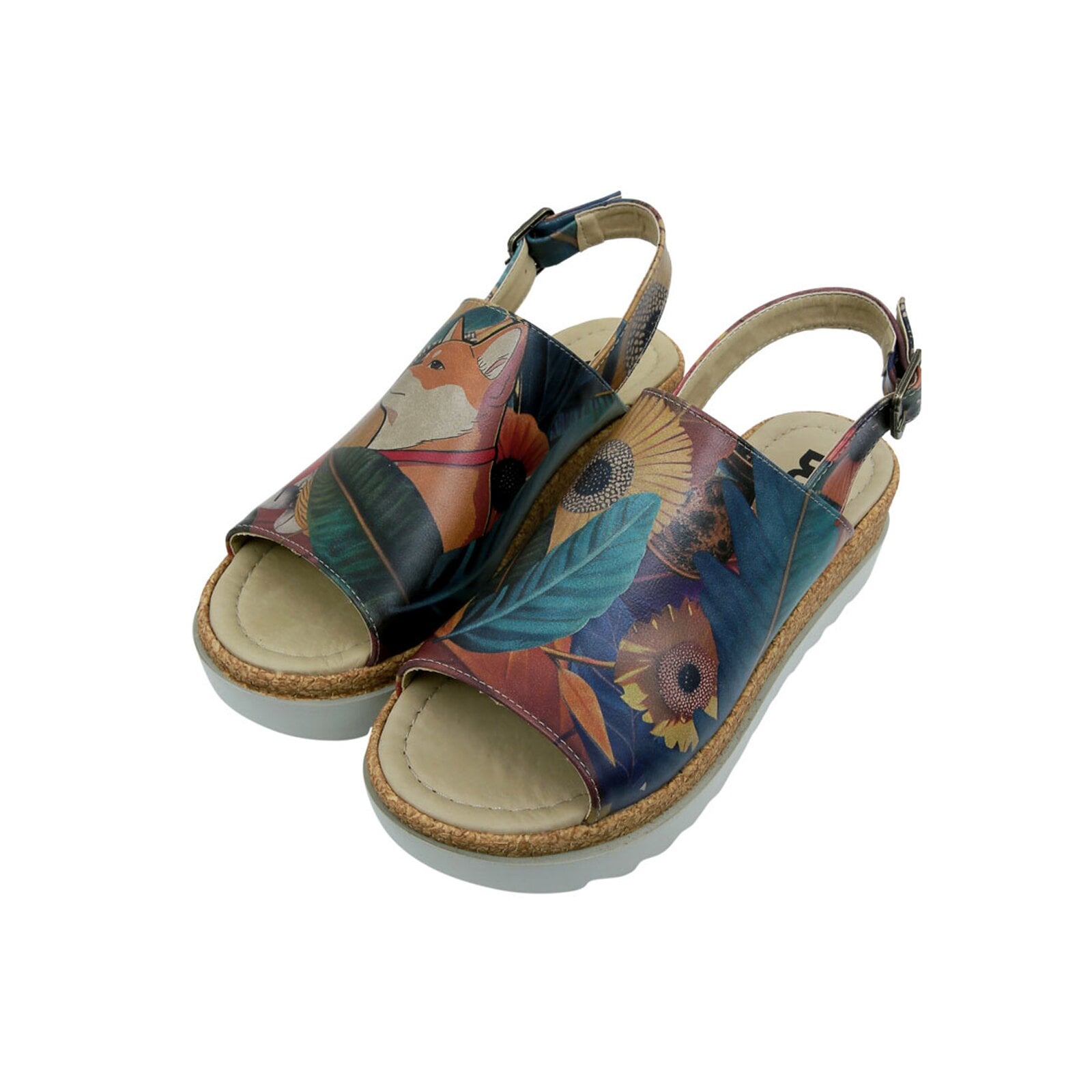 DOGO Sandalette "Gigi Blooming Dog Damen Sandalen/ Sandaletten / Female", V günstig online kaufen