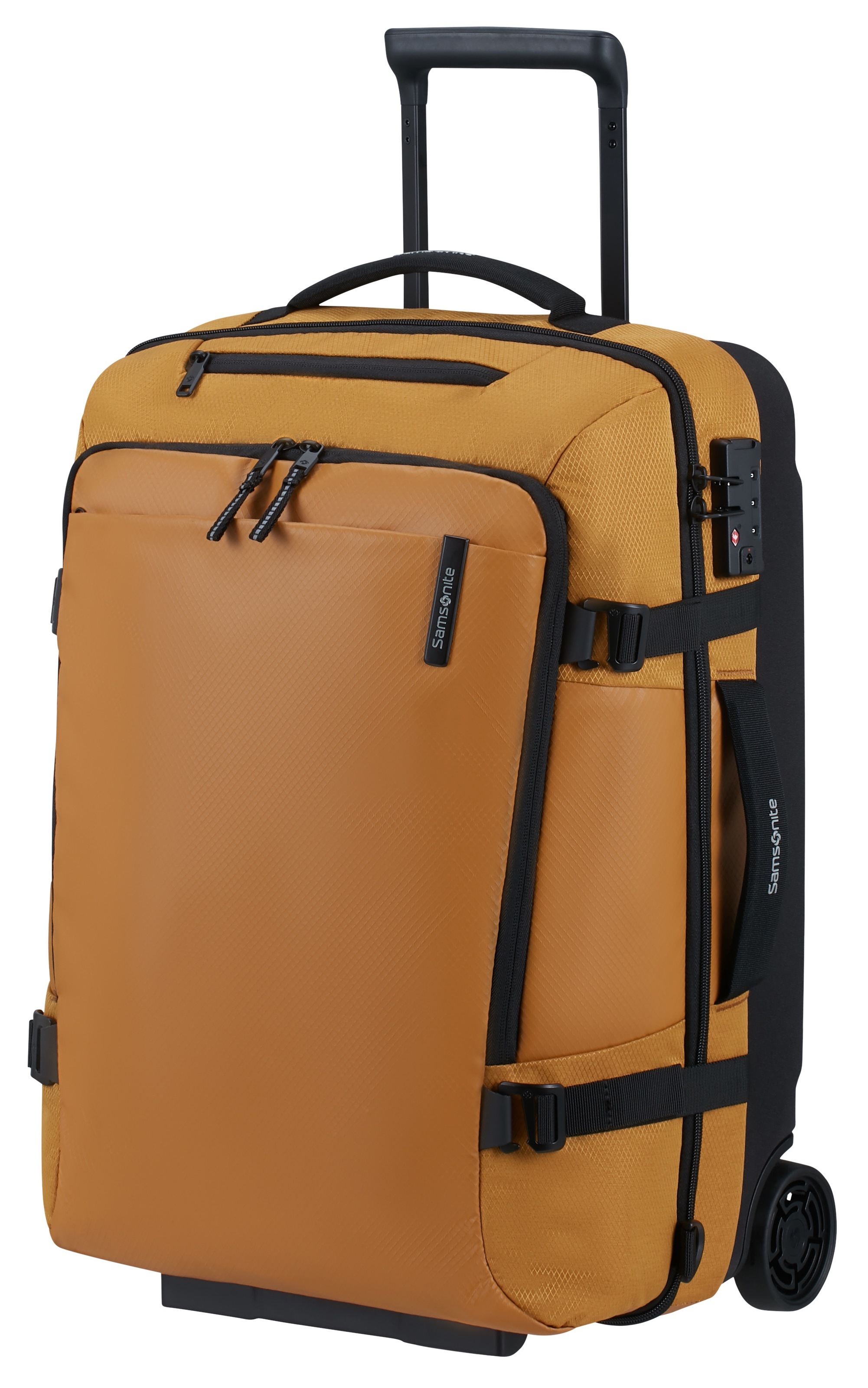 Samsonite Reisetasche "ARMOX, 55 cm" Duffle mit Rollen TSA-Schloss Packgurt günstig online kaufen