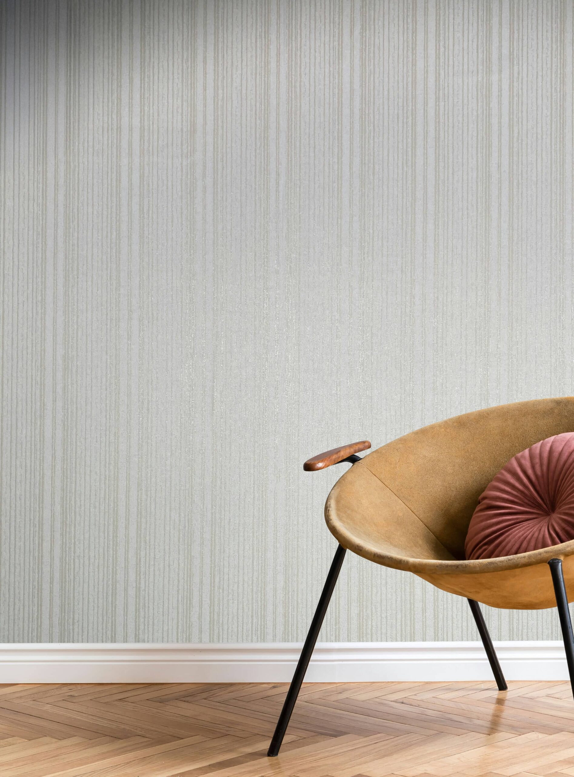 Marburg Vliestapete "Tapete Fine Stripes" Streifen geprägt moderne Vliestapete für Wohnzimmer Schlafzimmer Küche