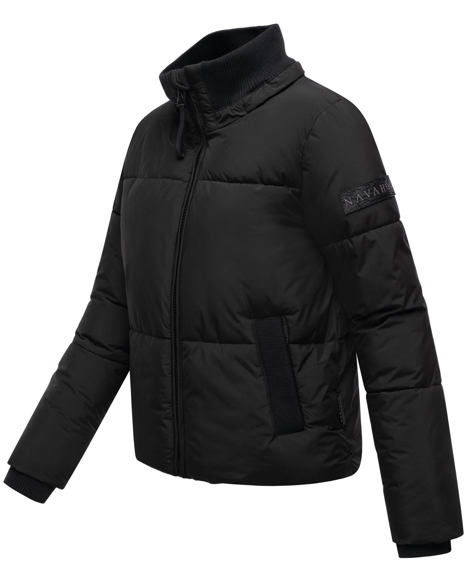 Navahoo Outdoorjacke »Traumelfe 14«, ohne Kapuze, Winter Steppjacke mit hohem Kragen