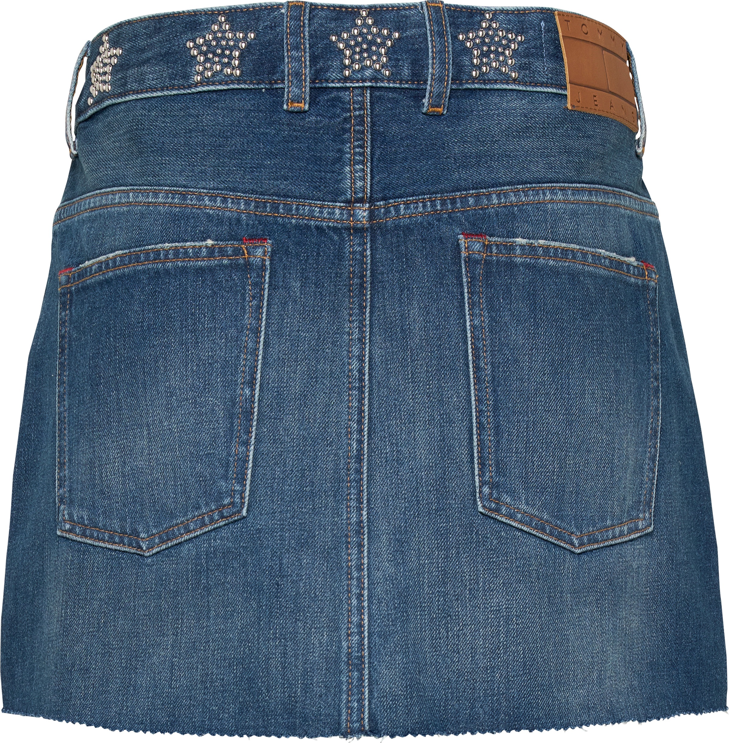 Tommy Jeans Jeansrock »STUDDED DENIM MINI SKIRT AI9057«, mit Strass-Details