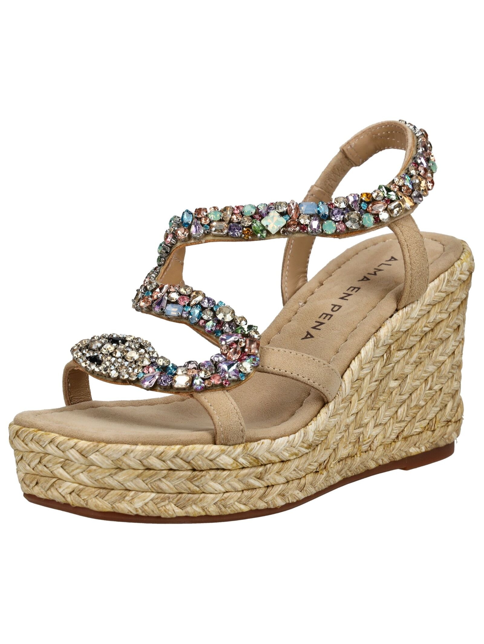 Alma en Pena Keilsandalette "ALMA EN PENA Sandalen Textil" günstig online kaufen