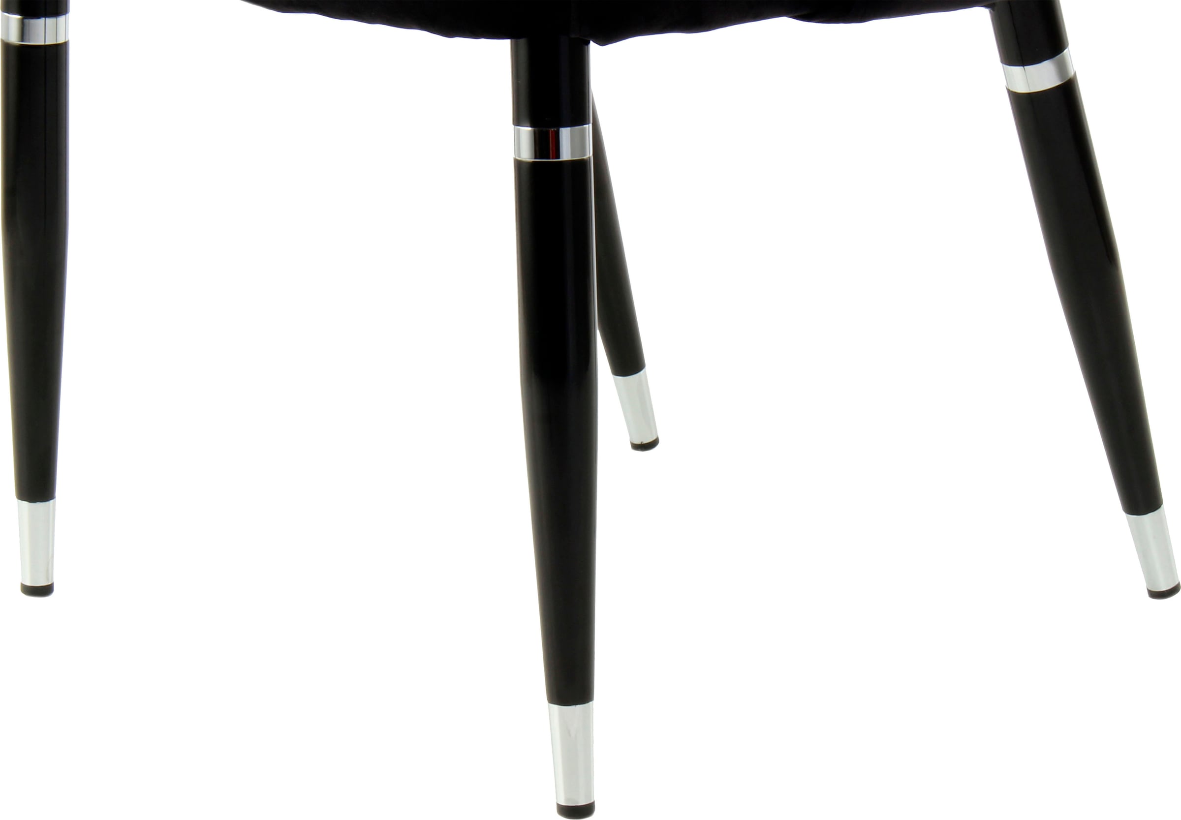 Kayoom Polsterstuhl »Stuhl Courtney 525 2er-Set, 2er-Set Stühle, komfortables Sitzgefühl«, (Set), 2 St., samtweicher Bezug, modern, weicher Stoffbezug