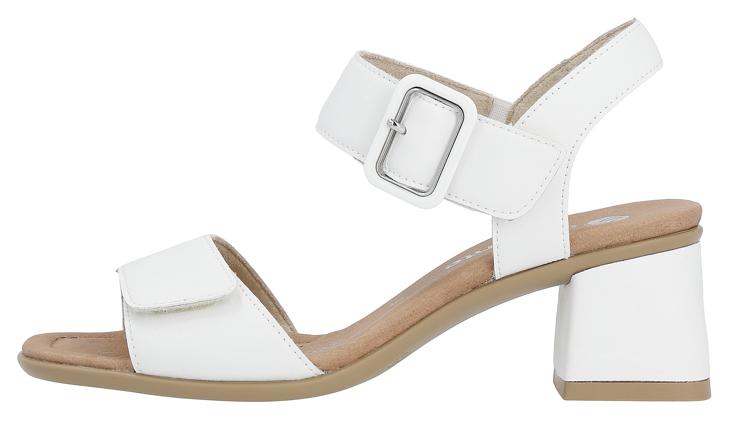 Remonte Sandalette »ELLE-Collection«, Blockabsatz, Sommerschuh, Sandale, Abendschuh mit Klettverschluss