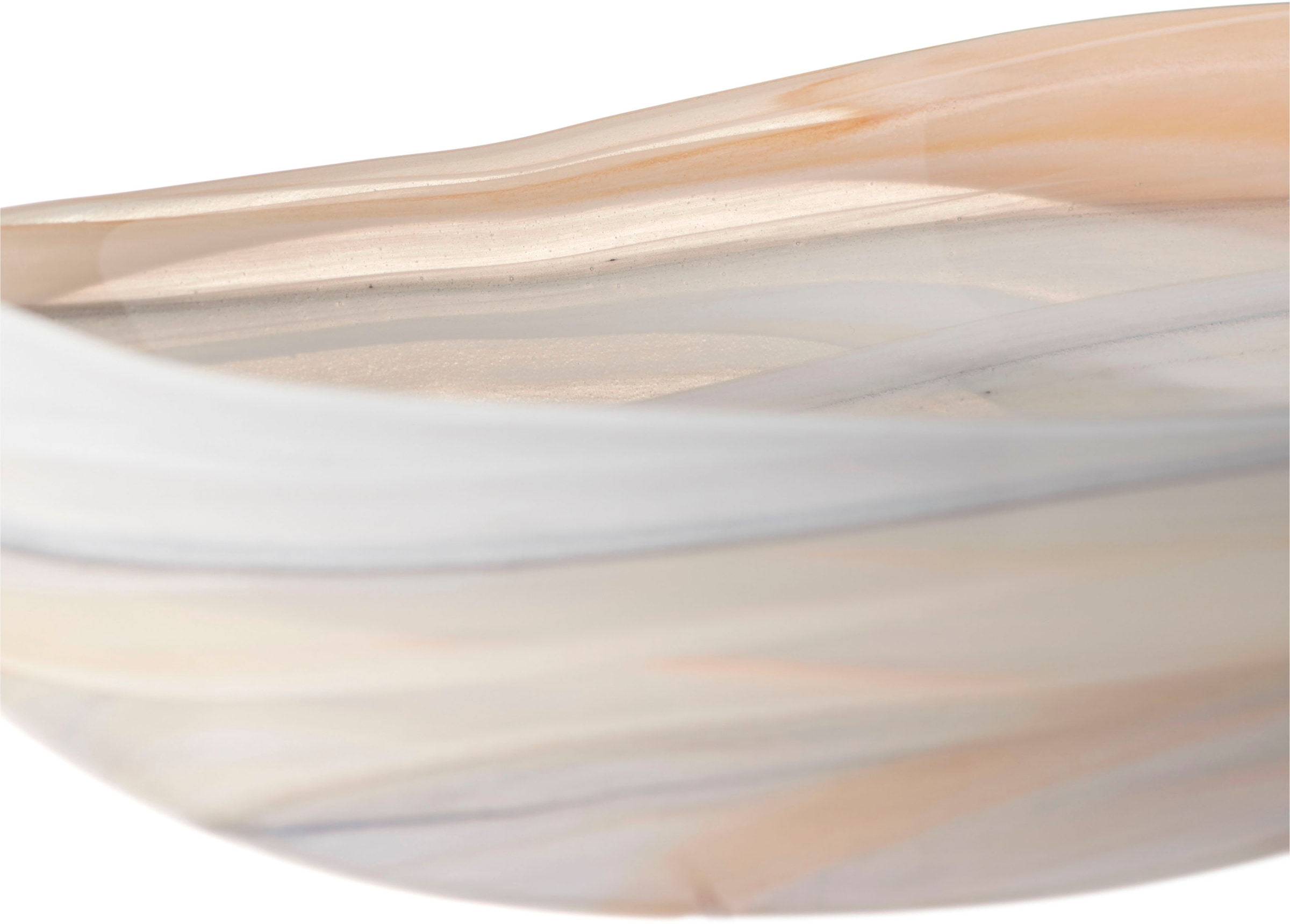 LEONARDO Dekoschale »ALABASTRO 22 cm oval 4er-Set«, (Set, 4 St.)