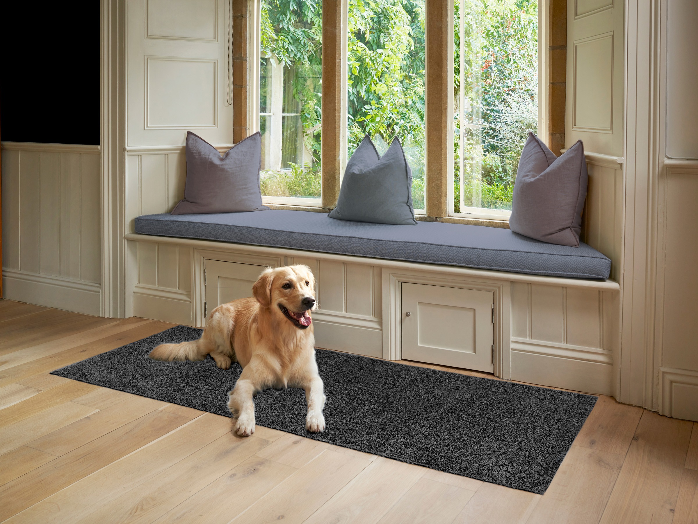 Turtle Mat Fußmatte "Grey" rechteckig 8 mm Höhe günstig online kaufen