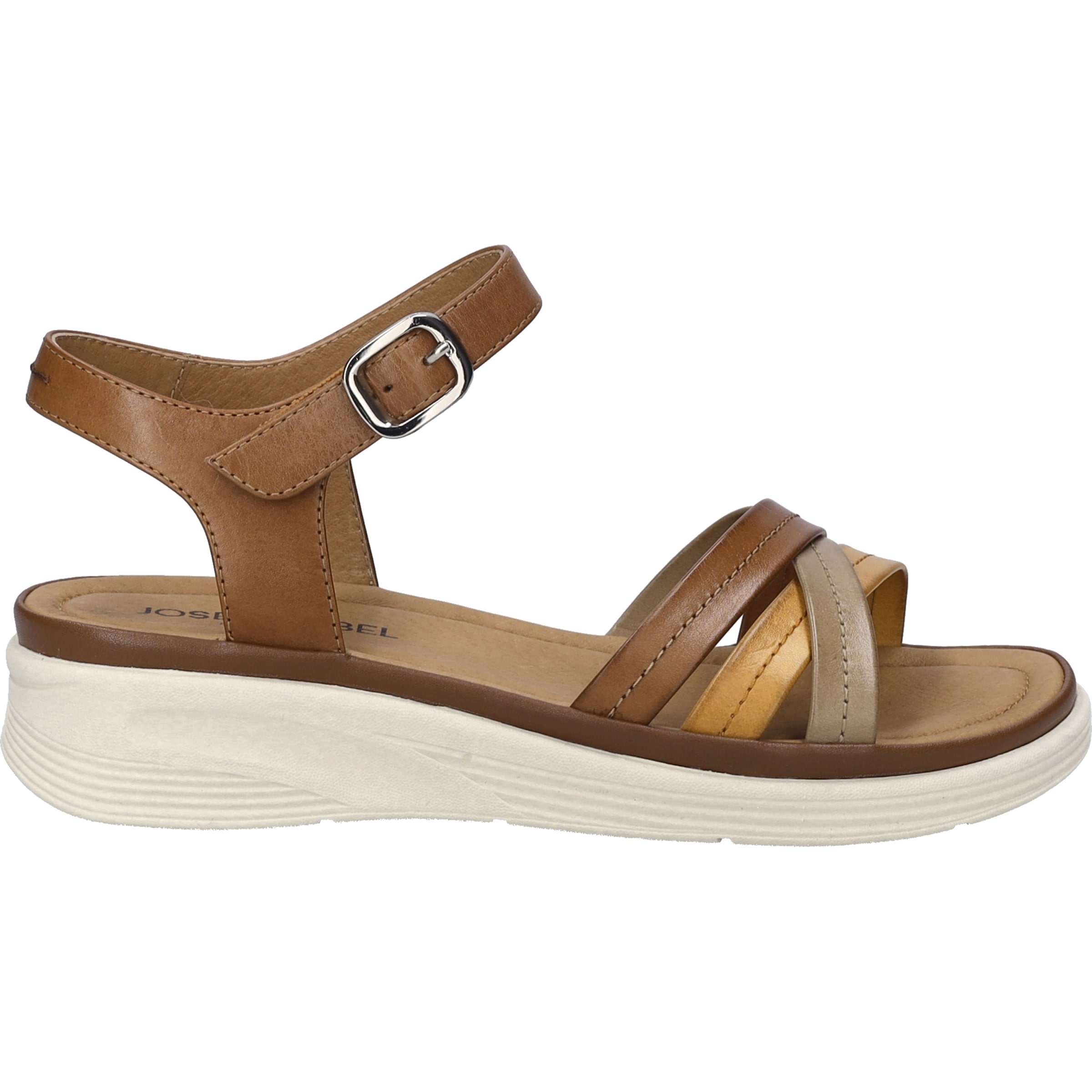 Josef Seibel Sandale »Sevran 02, cognac-multi«