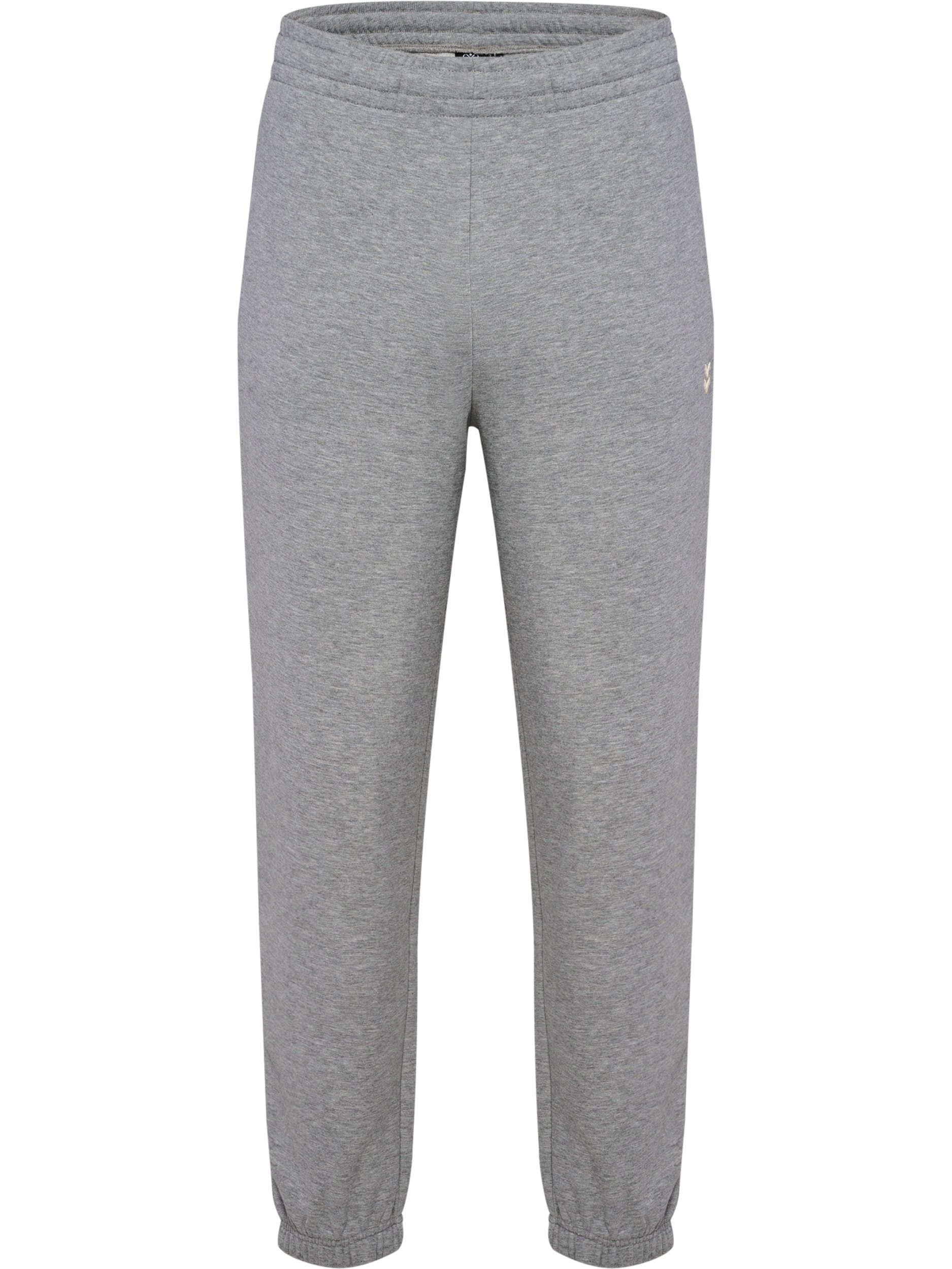 hummel Jogginghose "HMLPULSE SWEAT PANTS" mit gesticktem Chevron-Logo, aus Baumwolle und Polyester