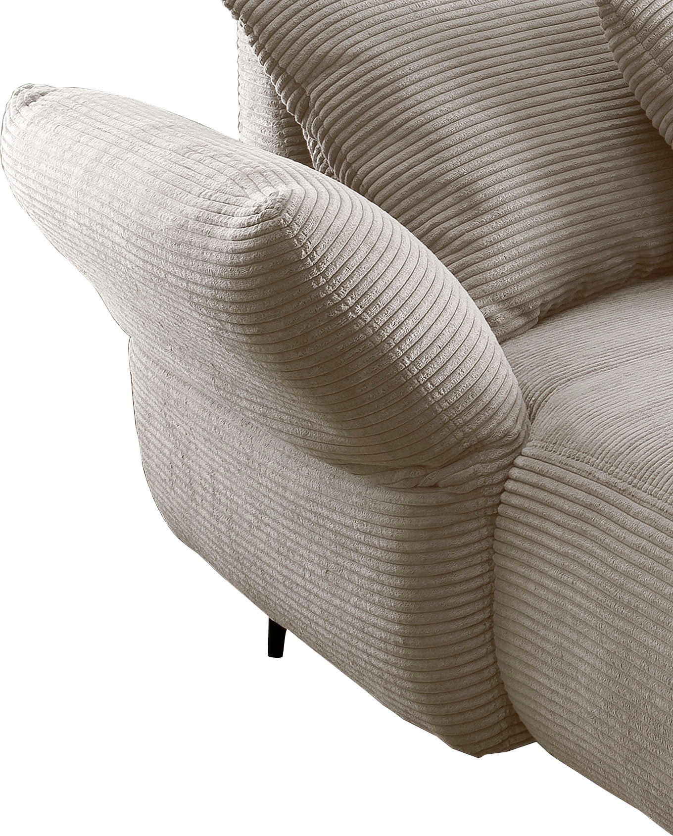 INOSIGN Ecksofa inklusive Armlehnenverstellfunktion, 4x Zierkissen gratis