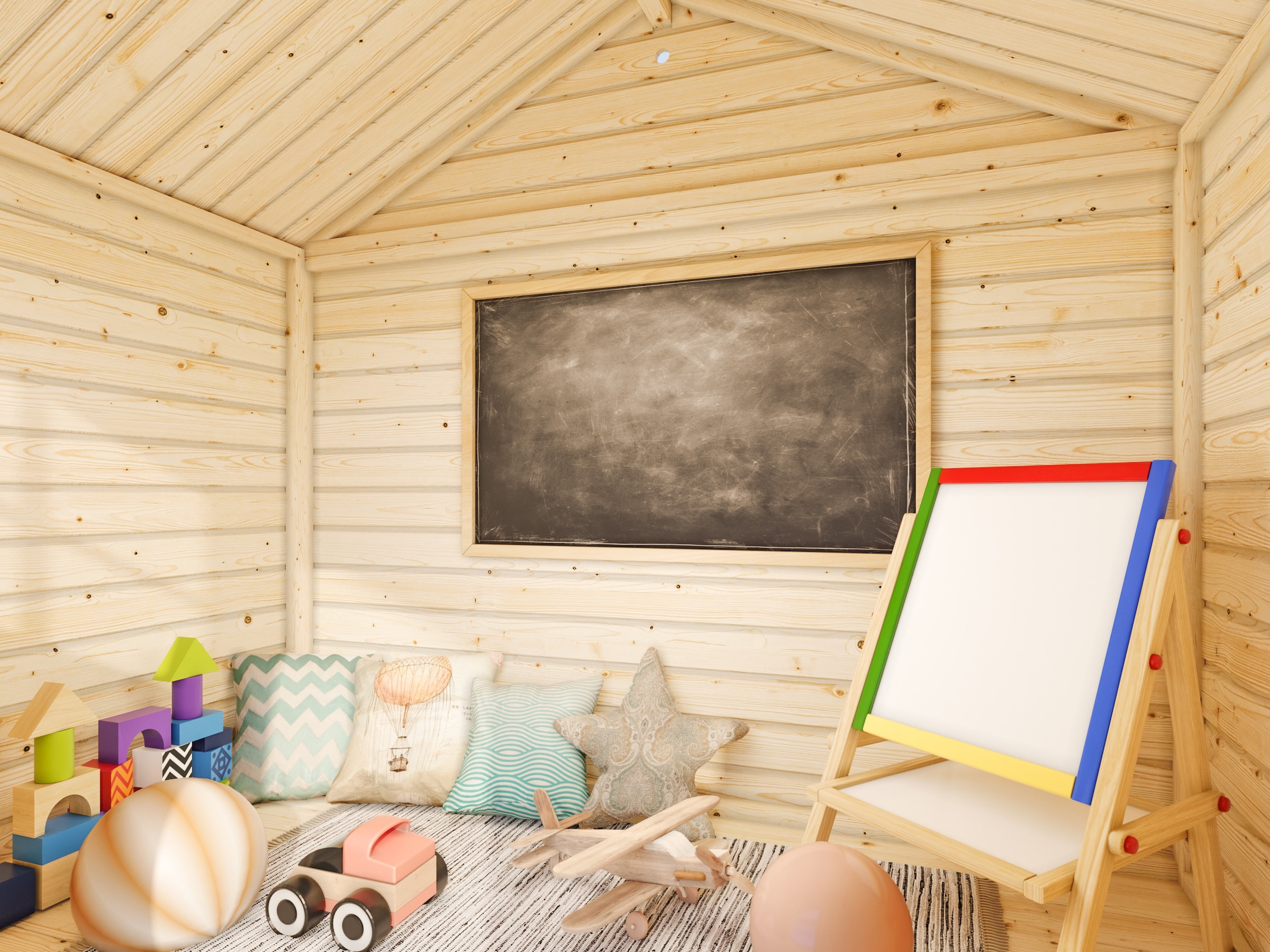 Palmako Spielhaus »Felix 1,9 m²« BxTxH: 216x184x168 cm