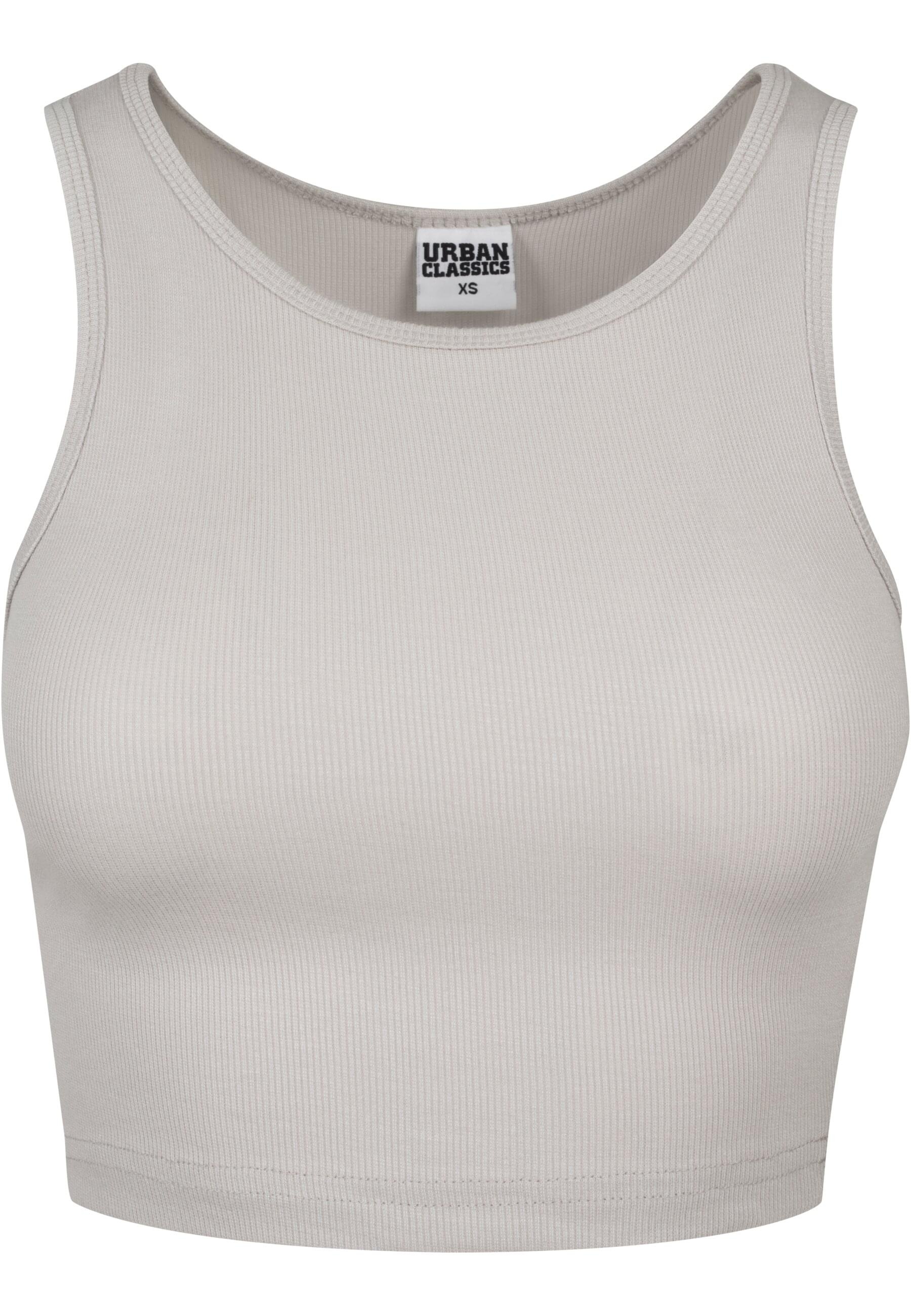 URBAN CLASSICS Muskelshirt "Urban Classics Damen Ladies Rib Cropped Top"