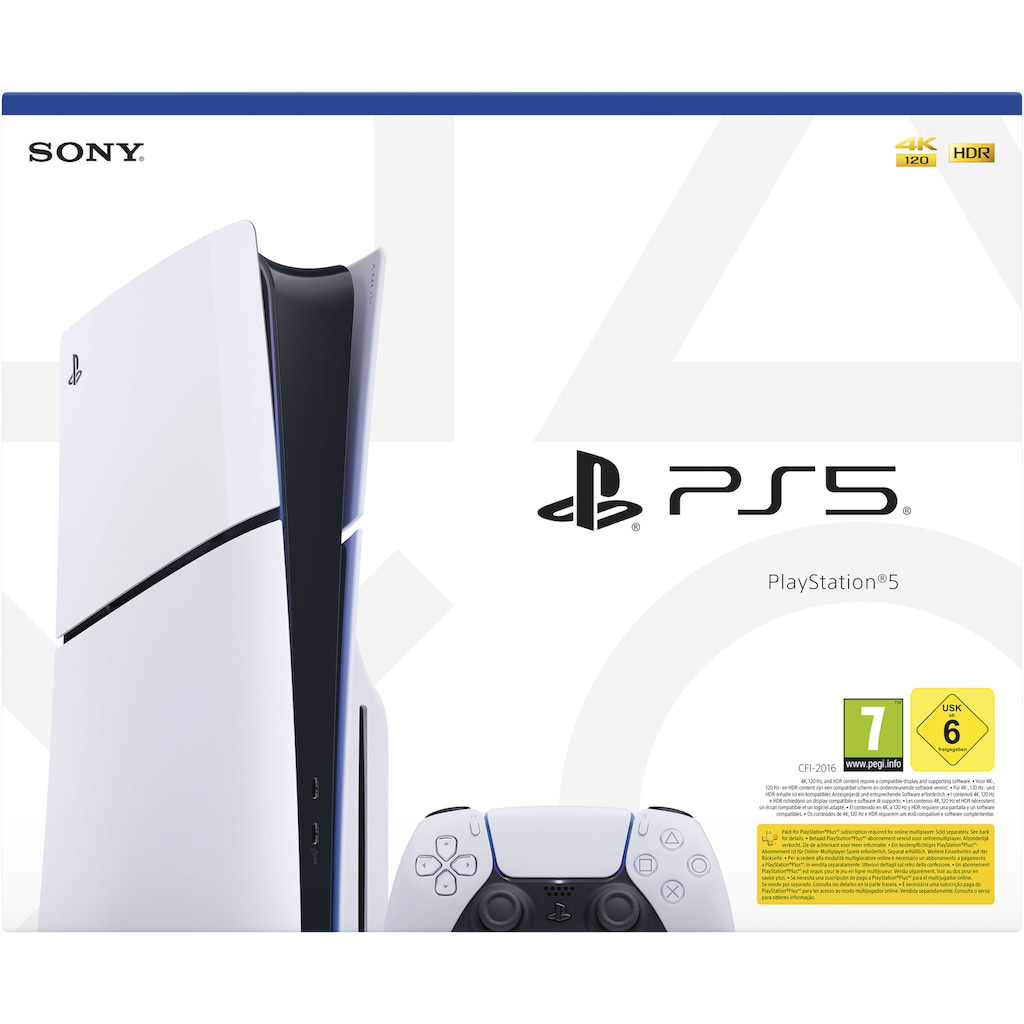 PlayStation 5 Spielekonsole »Disk Edition (Slim)«