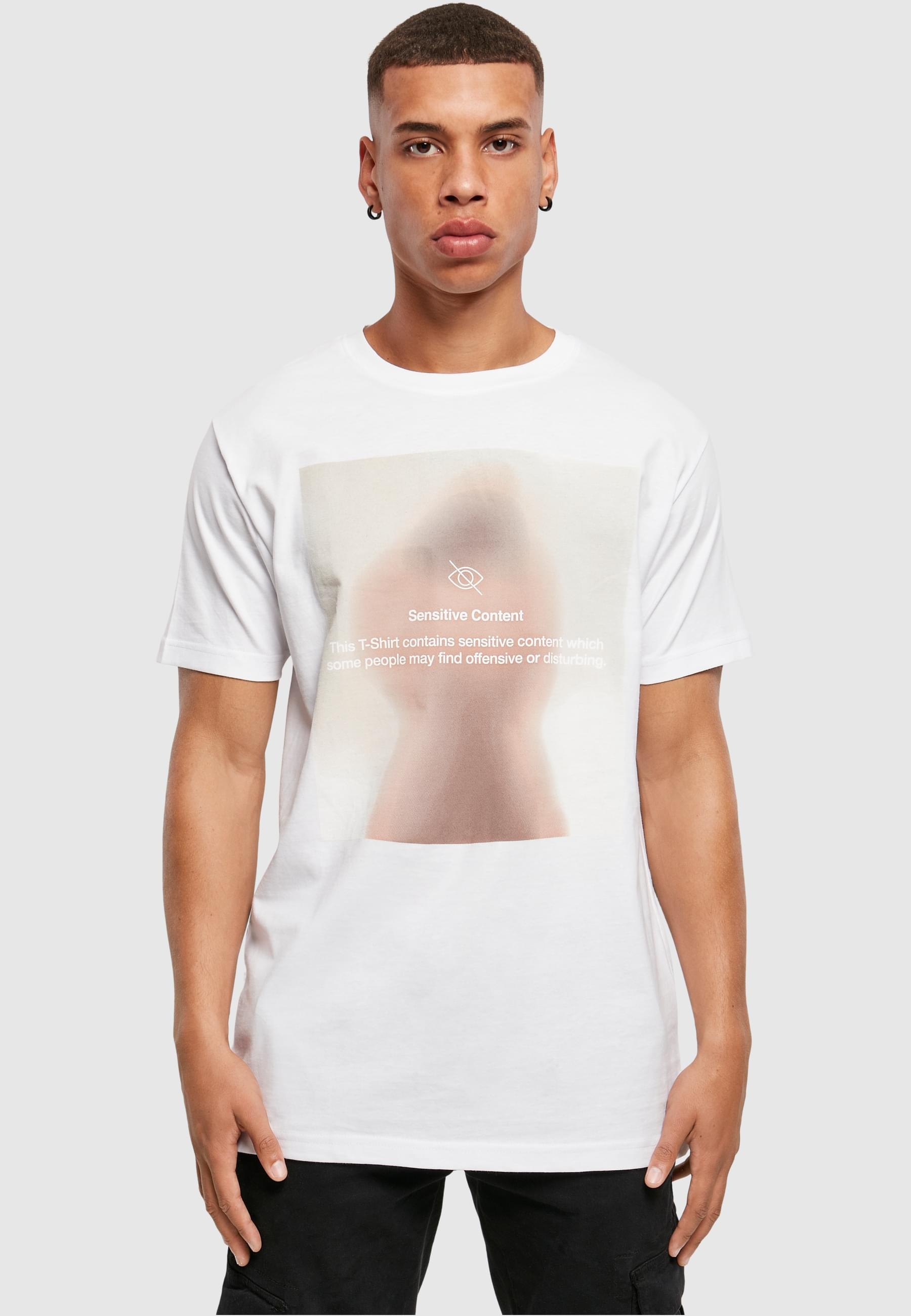 MisterTee T-Shirt »MisterTee Herren Sensitive Content Tee«