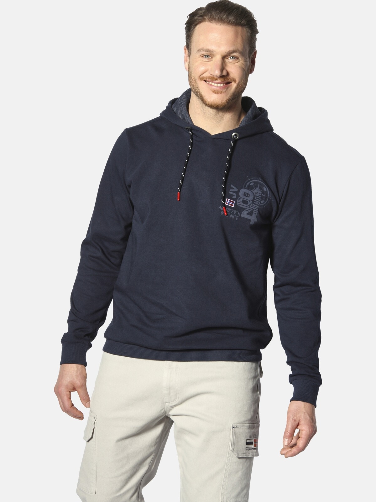 Jan Vanderstorm Kapuzensweatshirt »Doppelpack Sweatshirt AMUND«