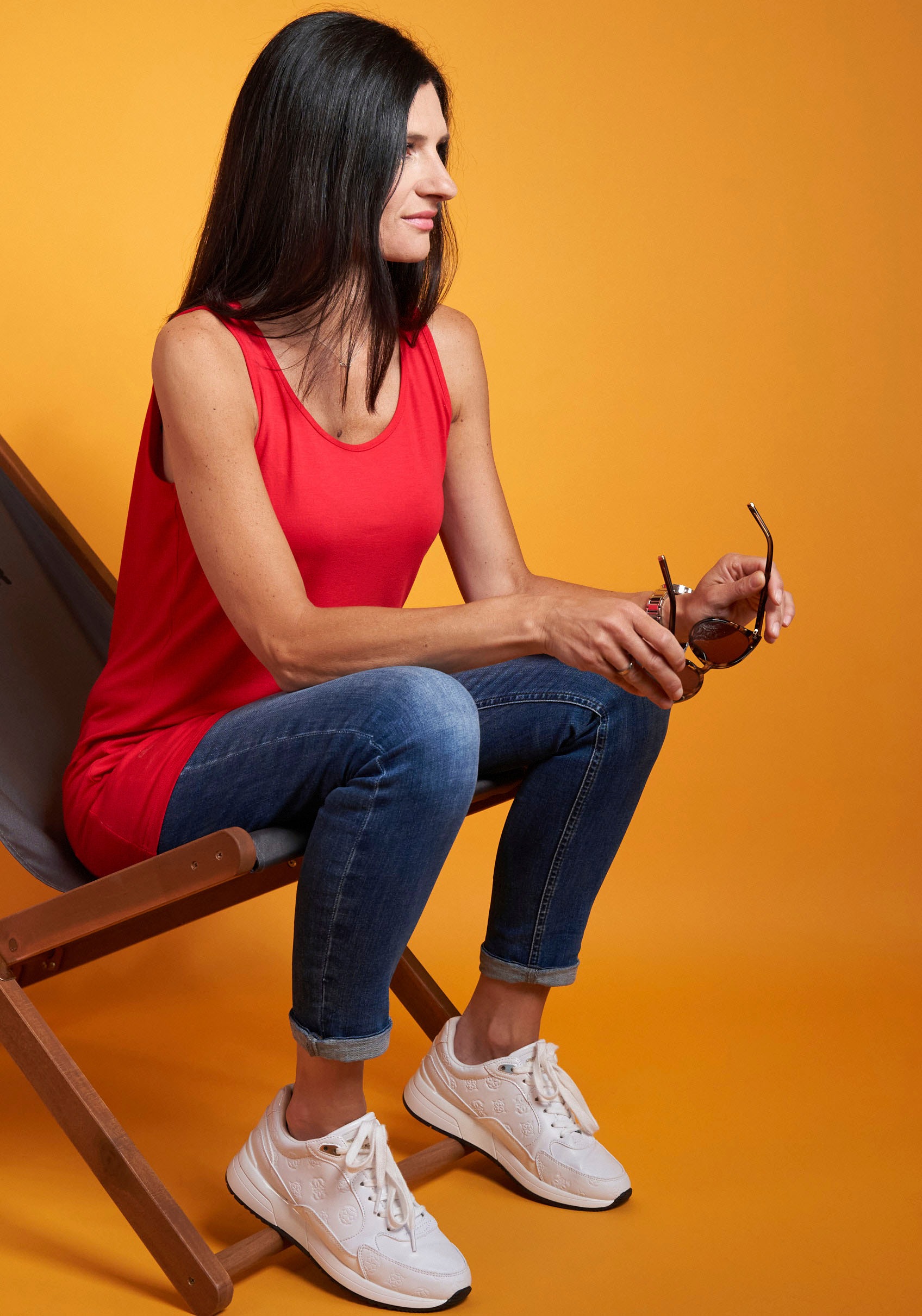 Thumbnail - Seidel Moden Longtop mit Viskose und Stretch - MADE IN GERMANY