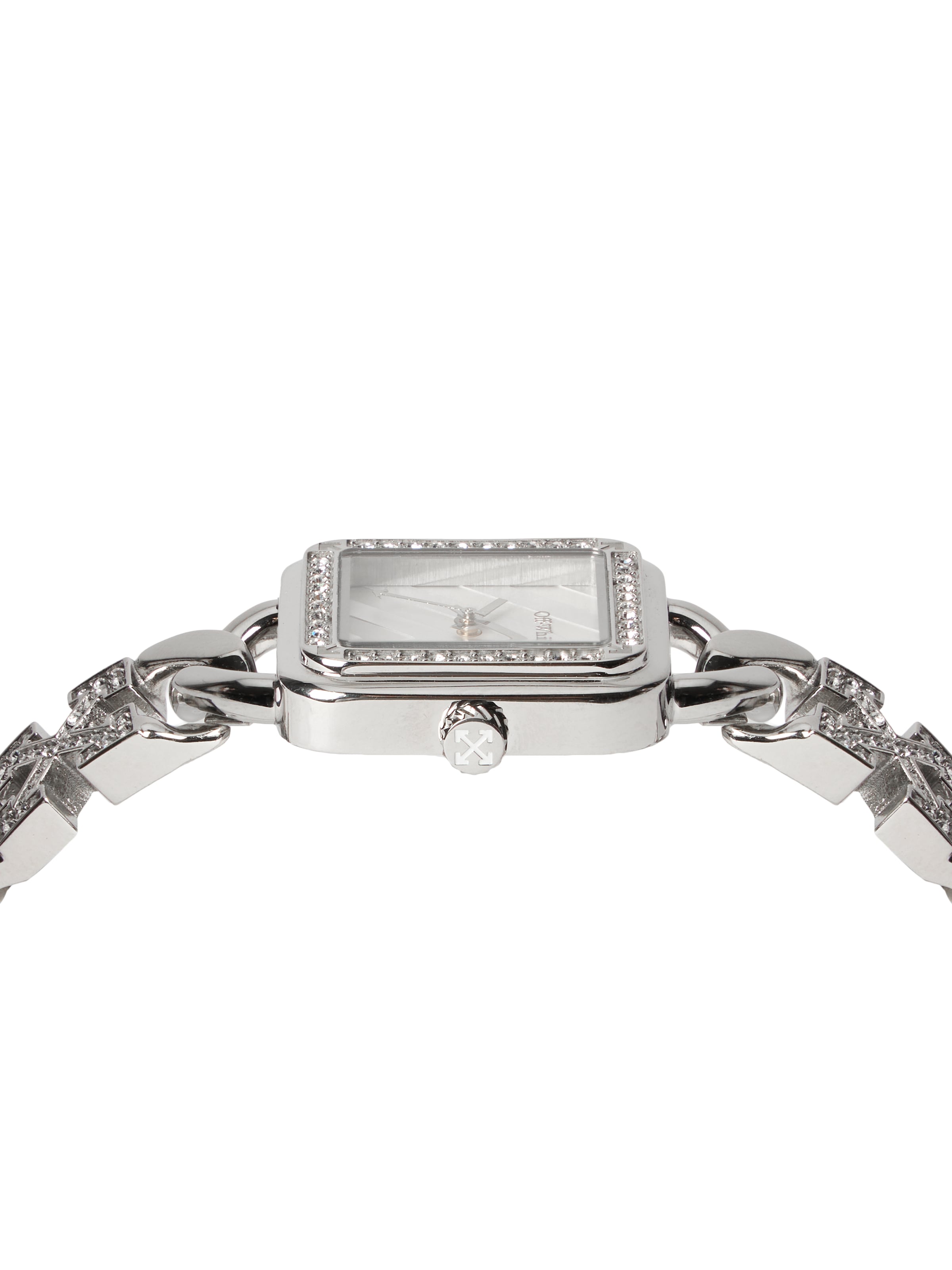 OFF-WHITE Quarzuhr »STREET BLING« Armbanduhr, Damenuhr, Edelstahlarmband, analog