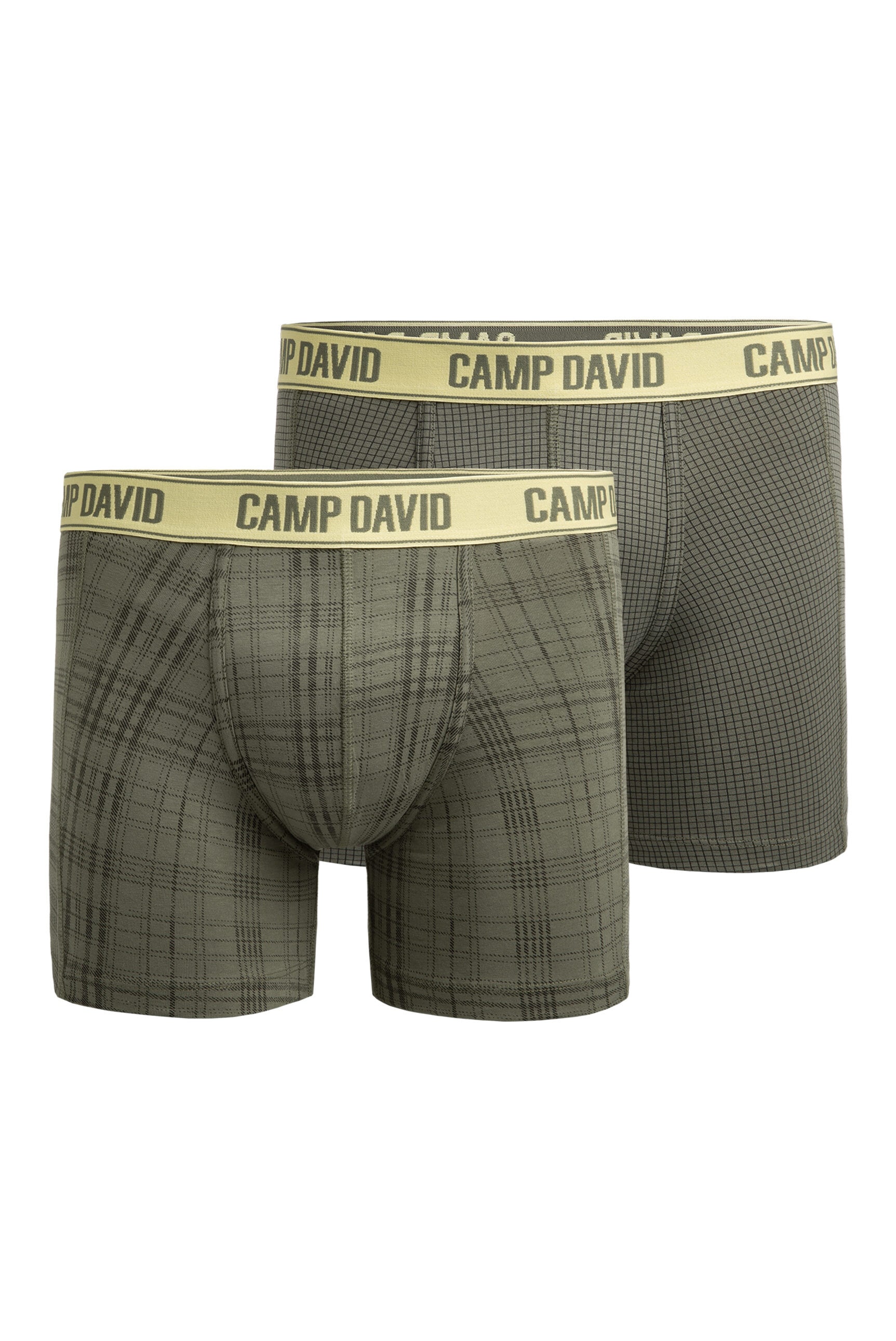 CAMP DAVID Boxershorts »Set:« 2 Stk. mit All Over Print