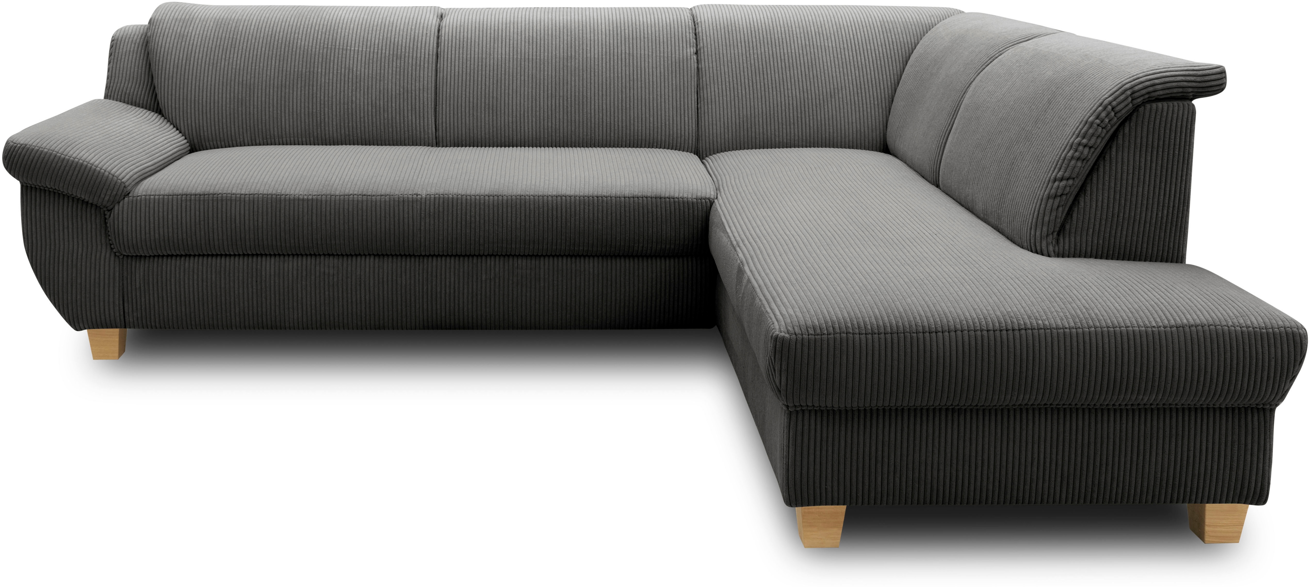 Thumbnail - Home affaire Ecksofa "Yesterday zeitlos und elegant, bequeme Armlehnen, L-Form" wahlweise mit Bettfunktion, auch in Cord