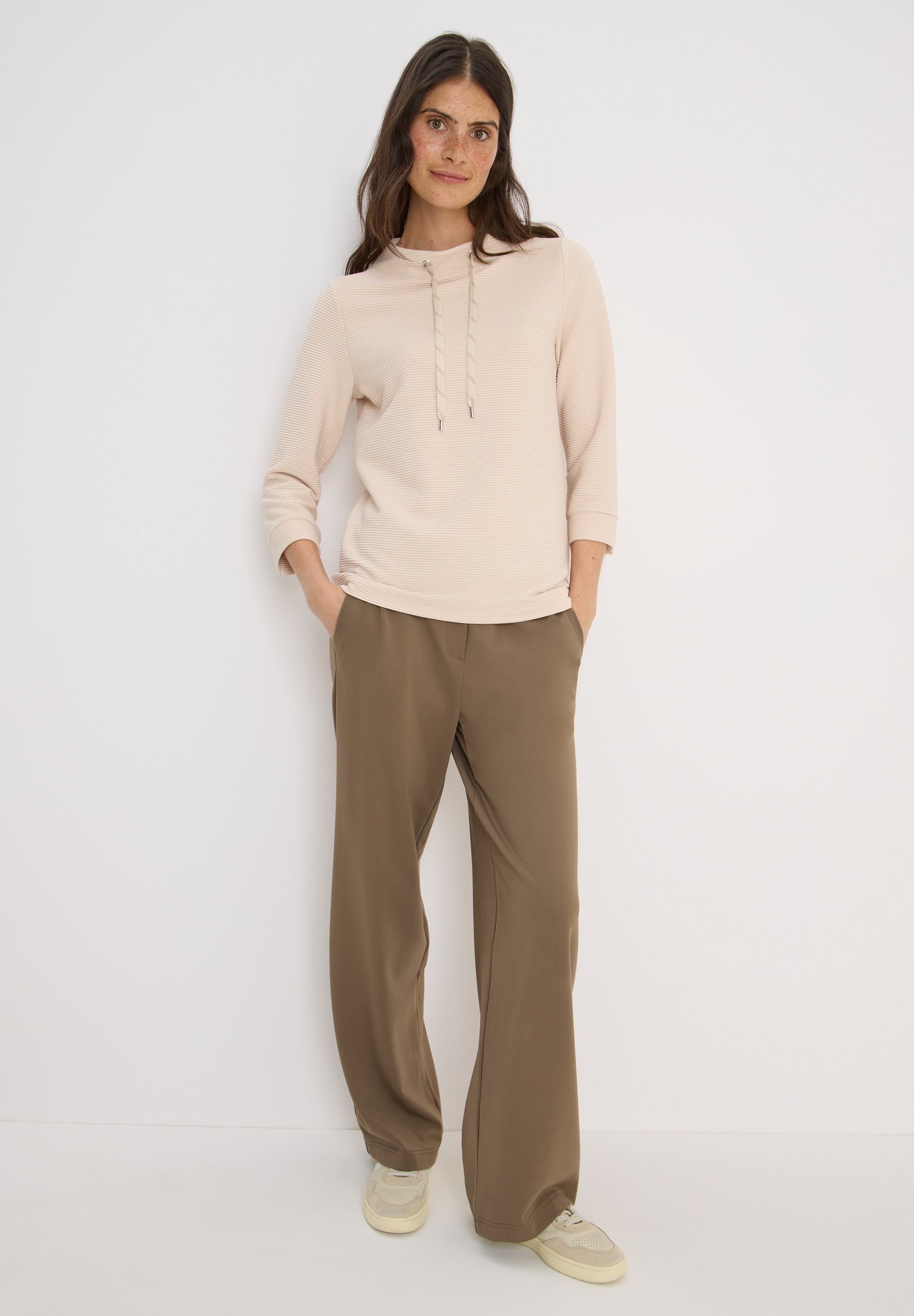 Cecil 3/4-Arm-Shirt, mit 3/4 Ärmeln