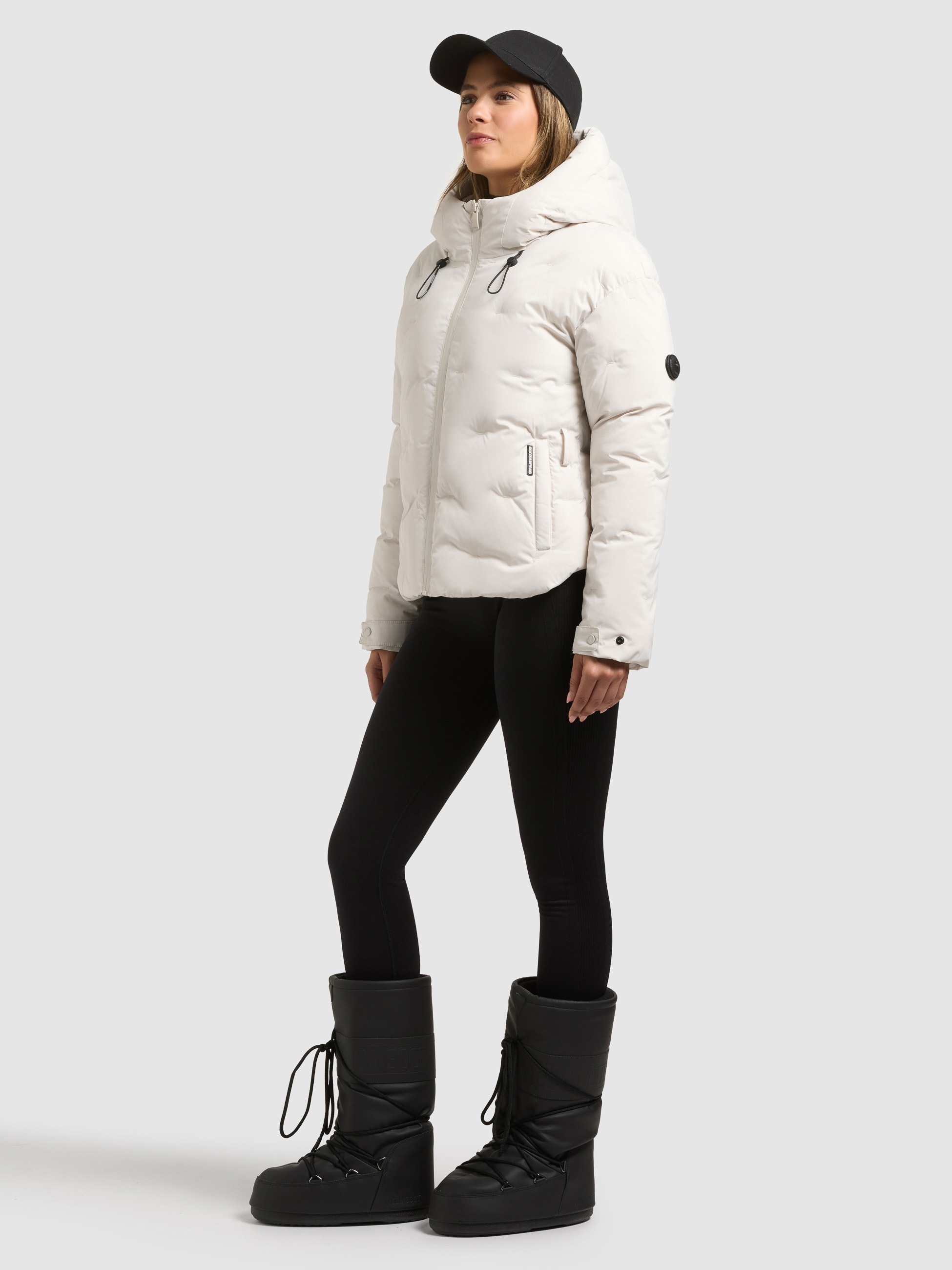 khujo Steppjacke »ROSELYN WITH BAG« mit Kapuze