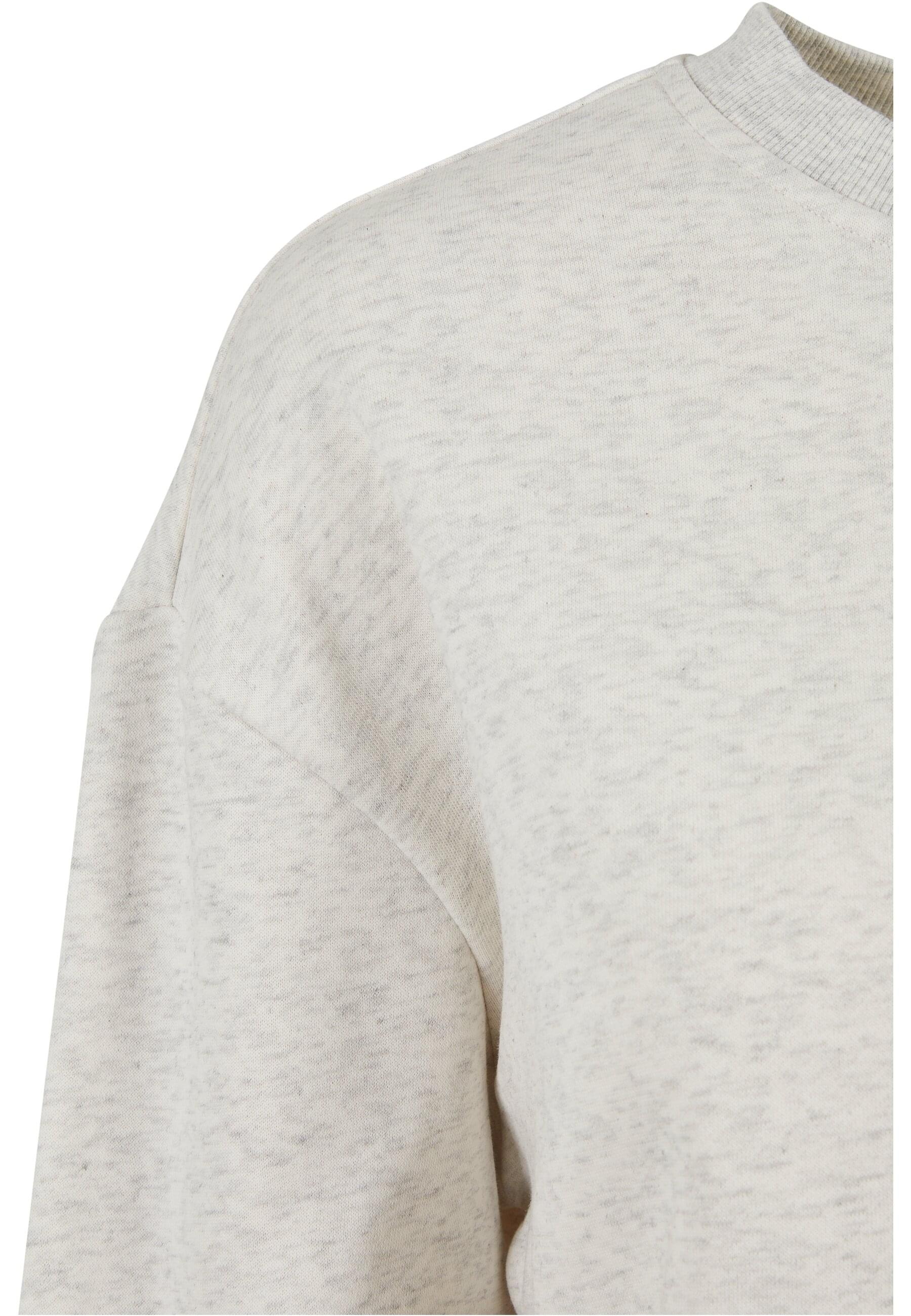 URBAN CLASSICS Sweater »Urban Classics Damen Ladies Oversized Color Melange Crewneck«, (1 tlg.)