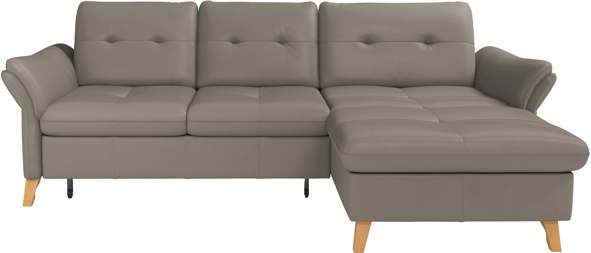 sit&more Ecksofa "Göteborg" Sitztiefenverstellung und Federkern, wahlweise günstig online kaufen