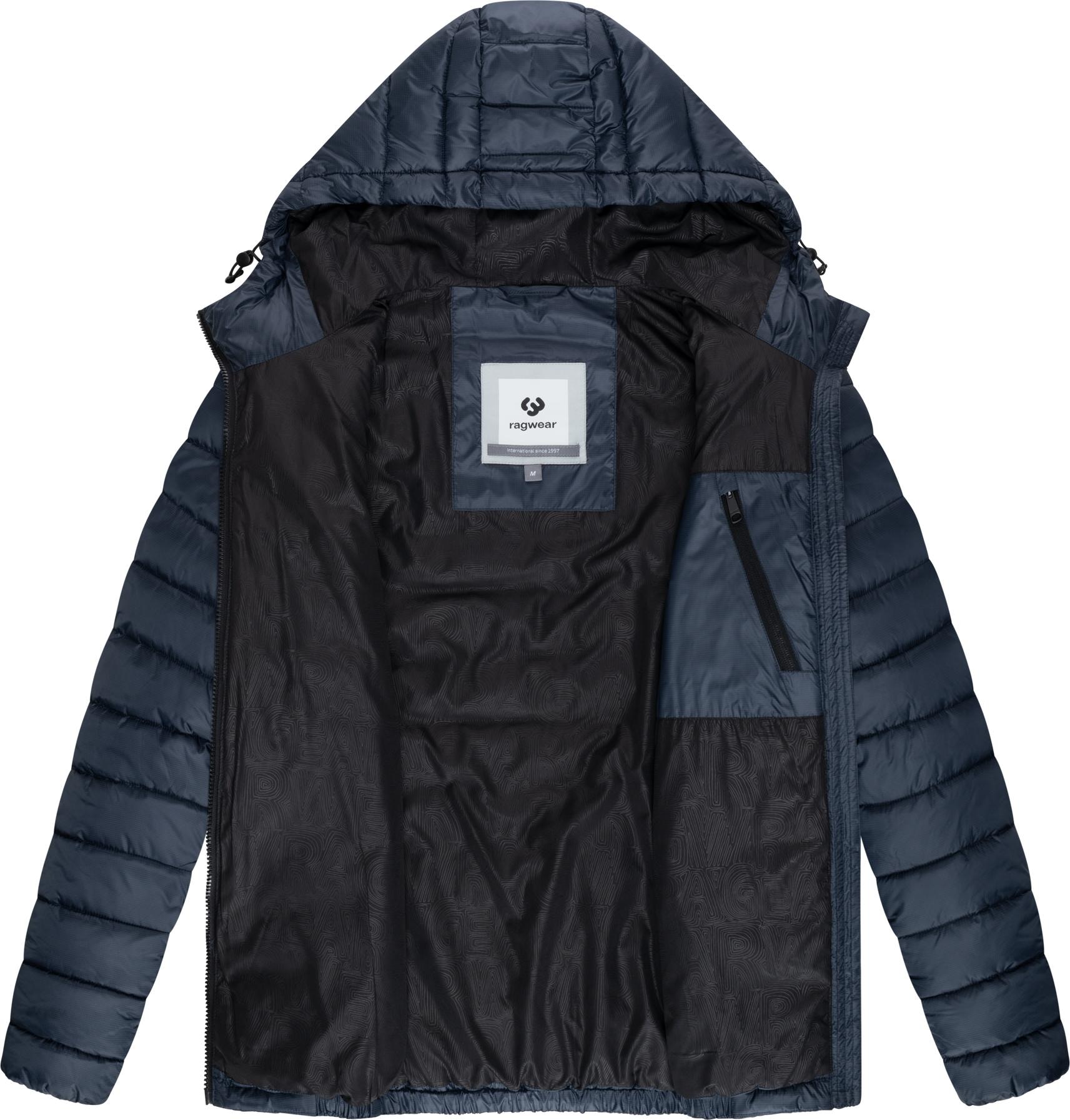 Ragwear Steppjacke »Vellos YOUMODO« mit Kapuze Gesteppte Winterjacke mit verstellbarer Kapuze