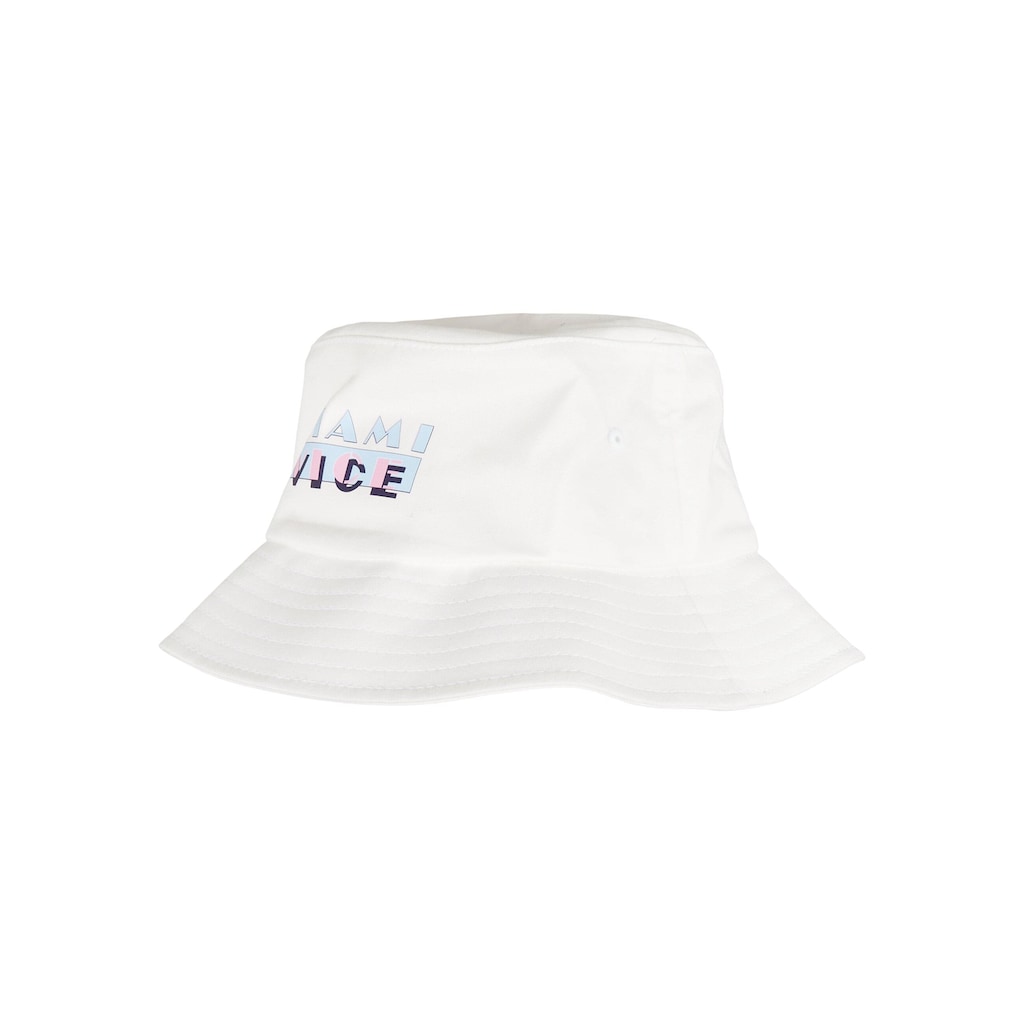 Merchcode Beanie »Merchcode Unisex Miami Vice Logo Bucket Hat«, (1 St.)