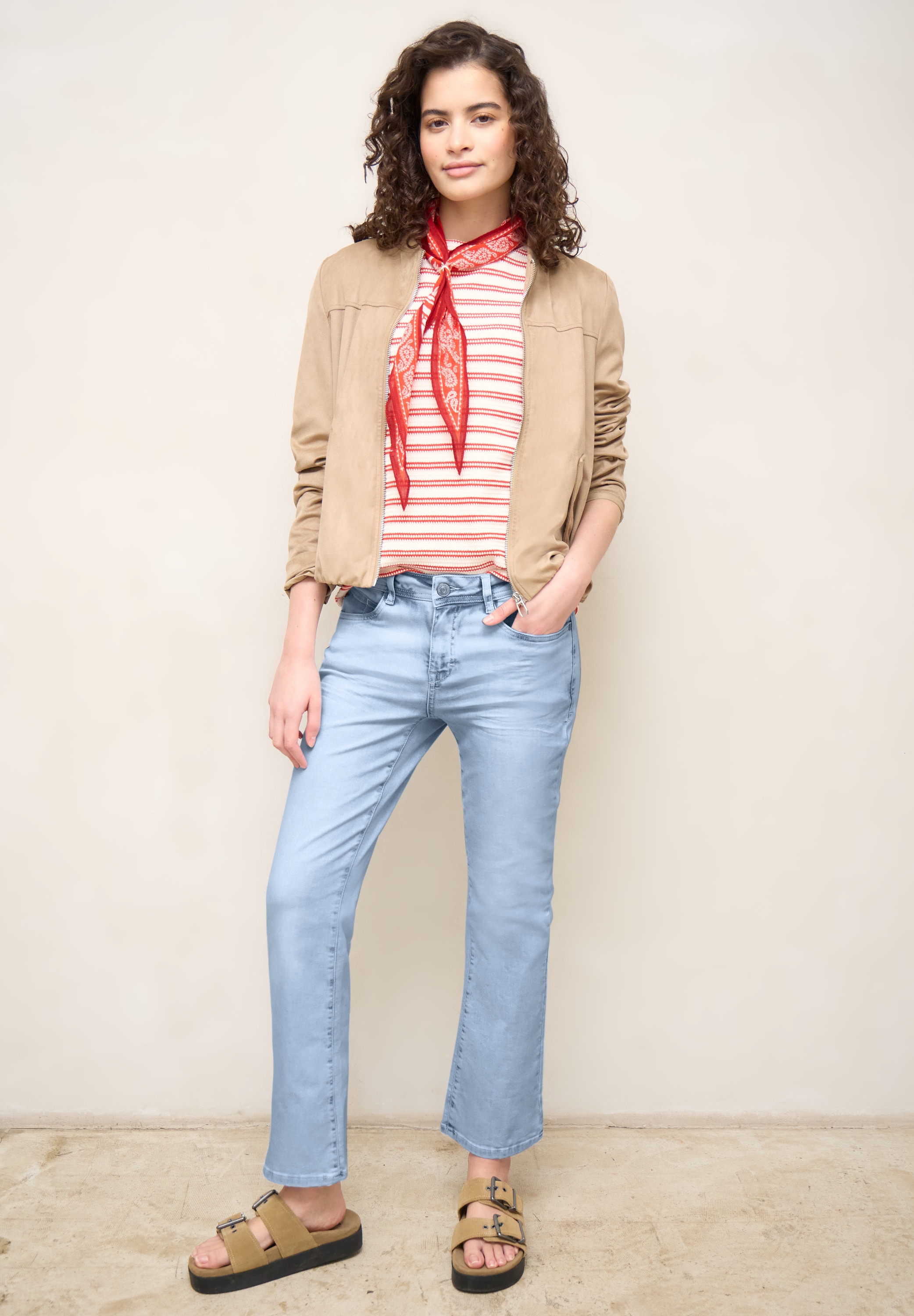 STREET ONE STUDIO Skinny-fit-Jeans 5-Pocket-Style