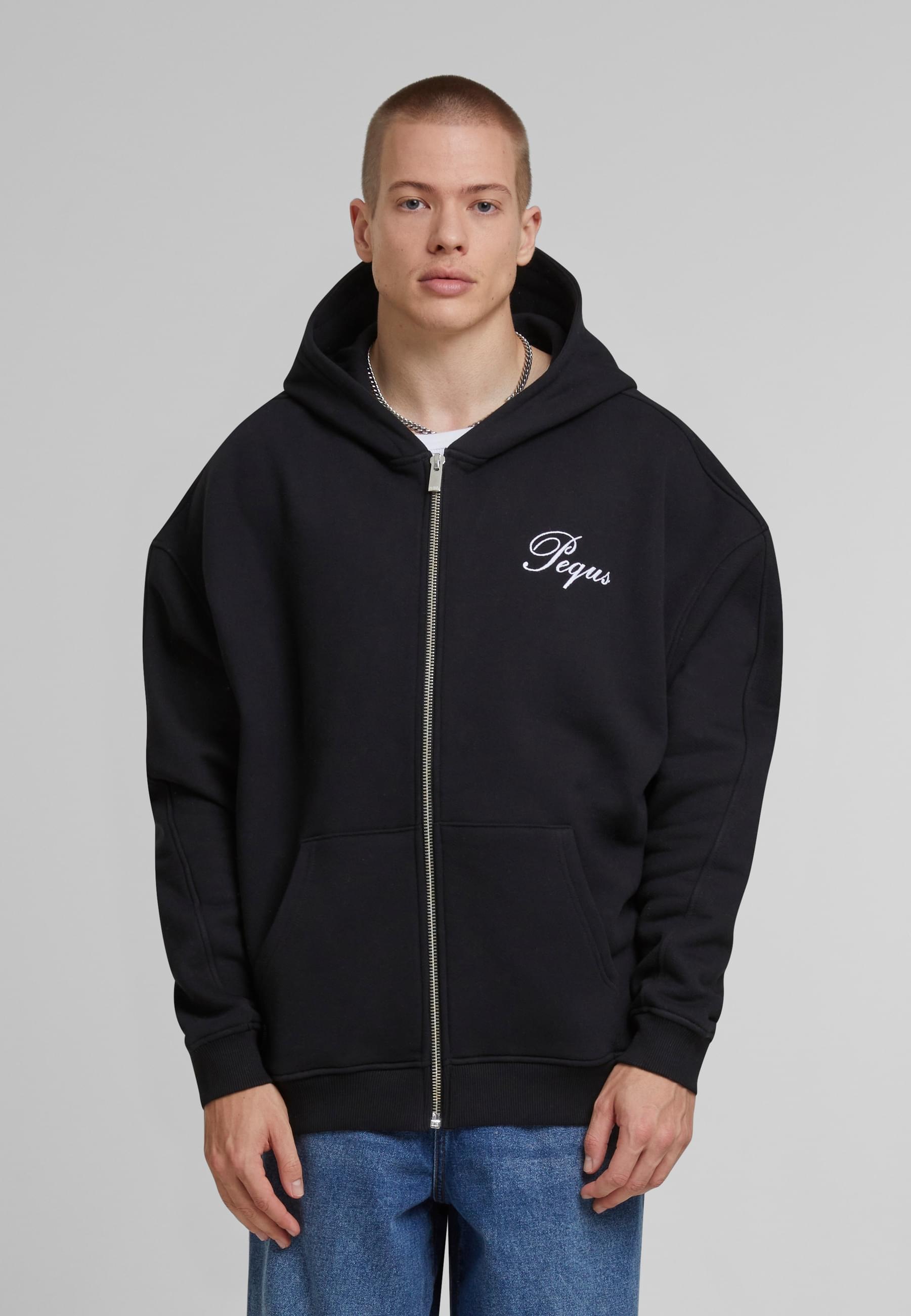 PEQUS Sweatjacke »PEQUS PEQUS Handwritten Logo Zip Hoodie«
