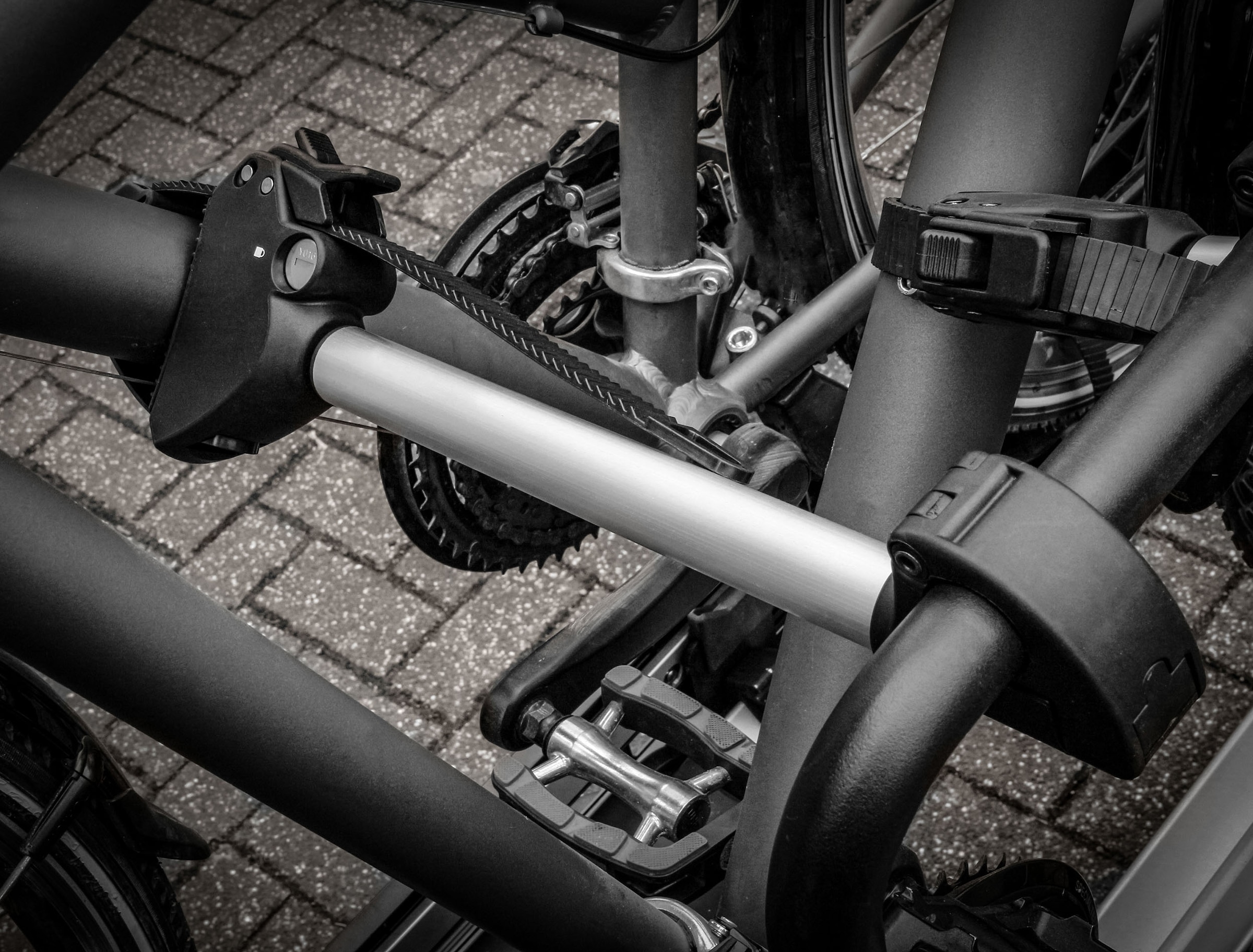 EUFAB Fahrradträger-Rahmenhalter »Strap-Rahmenhalter lang Ø 25+30mm«