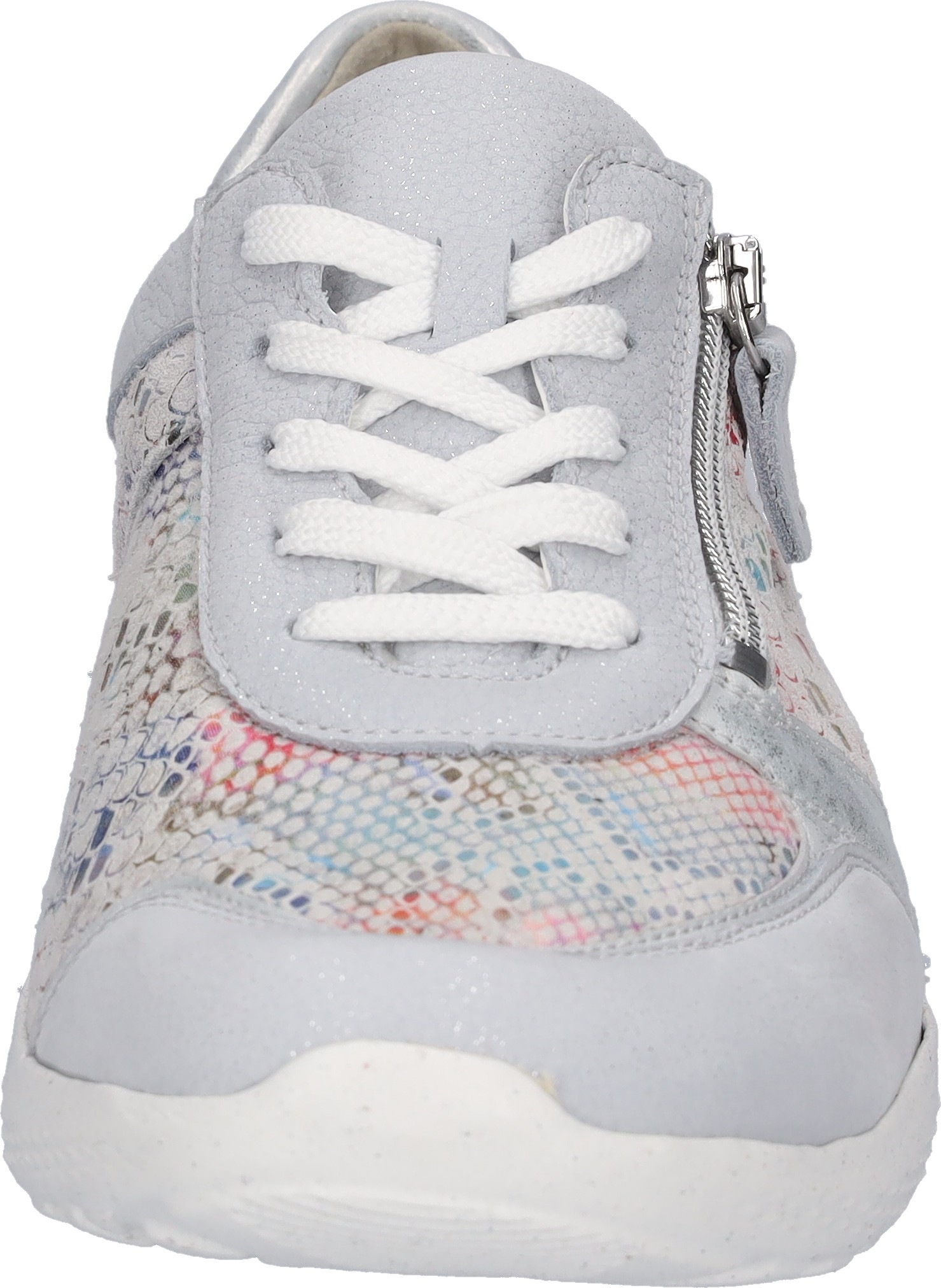Waldläufer M-IRA-Soft Lace-up Shoe Light Gray Multicolor Size 38 3