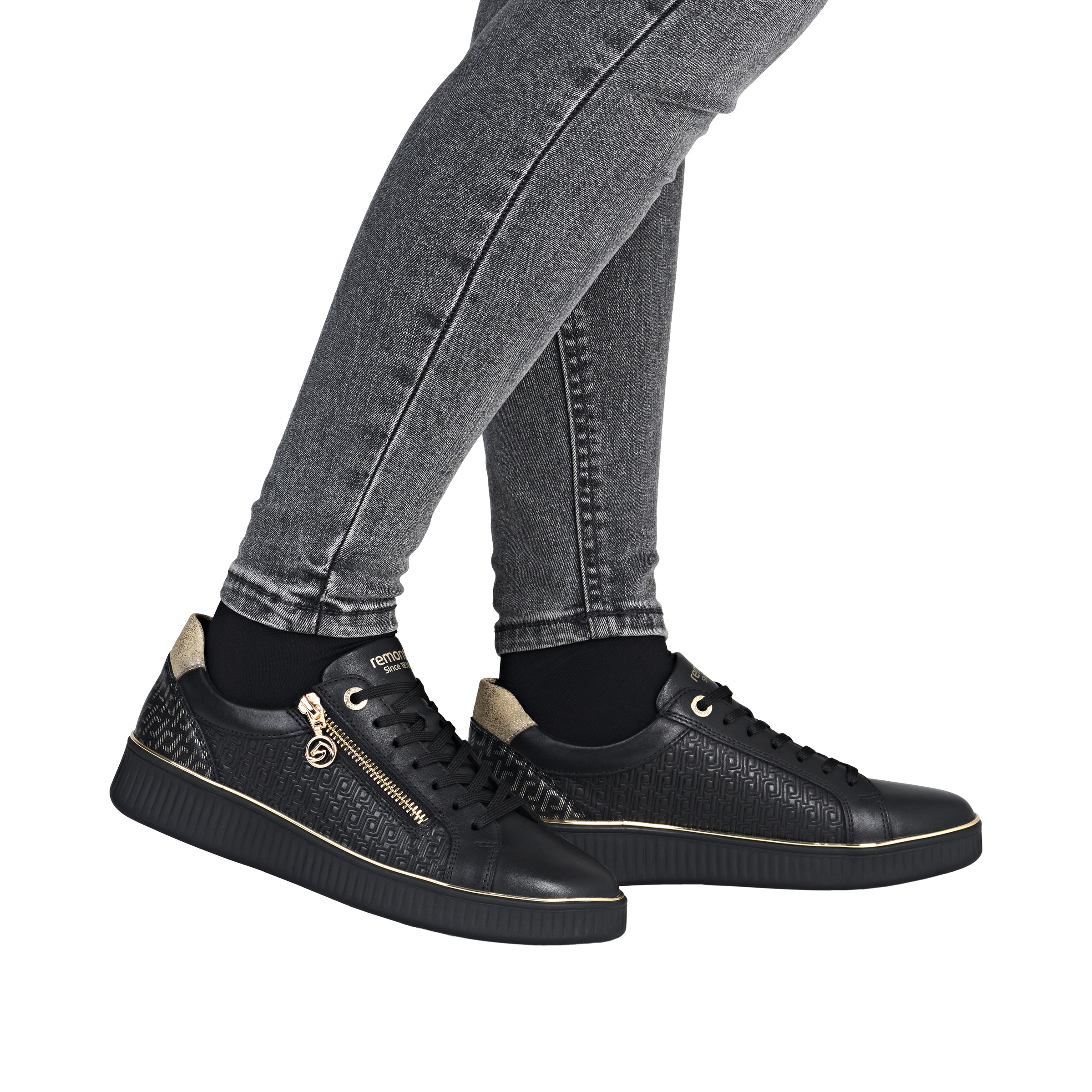 Remonte Plateausneaker "Elisabeth Hurley-Collection", Schnürschuh, Halbschu günstig online kaufen