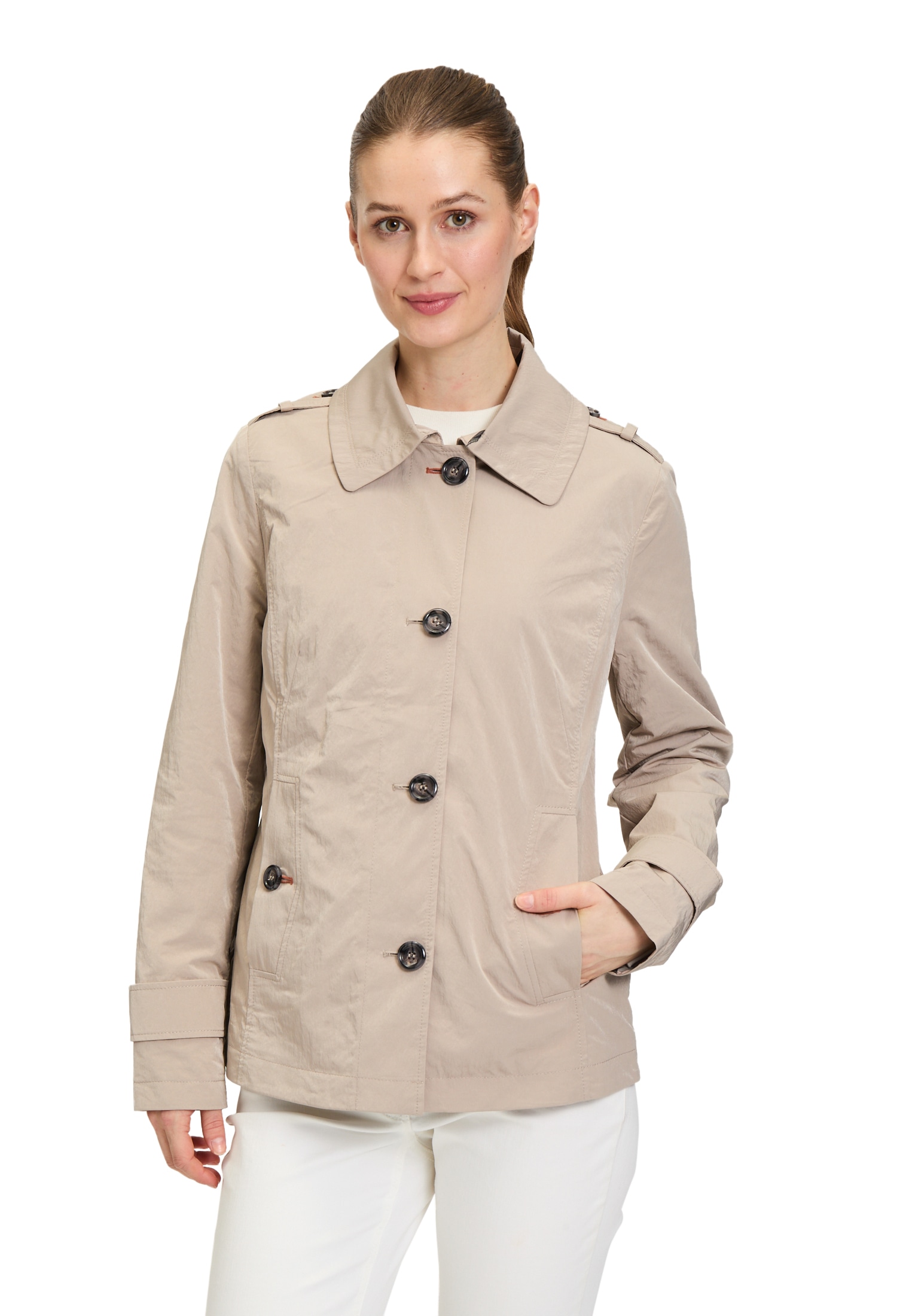 Gil Bret Sommerjacke "Gil Bret Damen Sommerjacke mit Kragen" günstig online kaufen