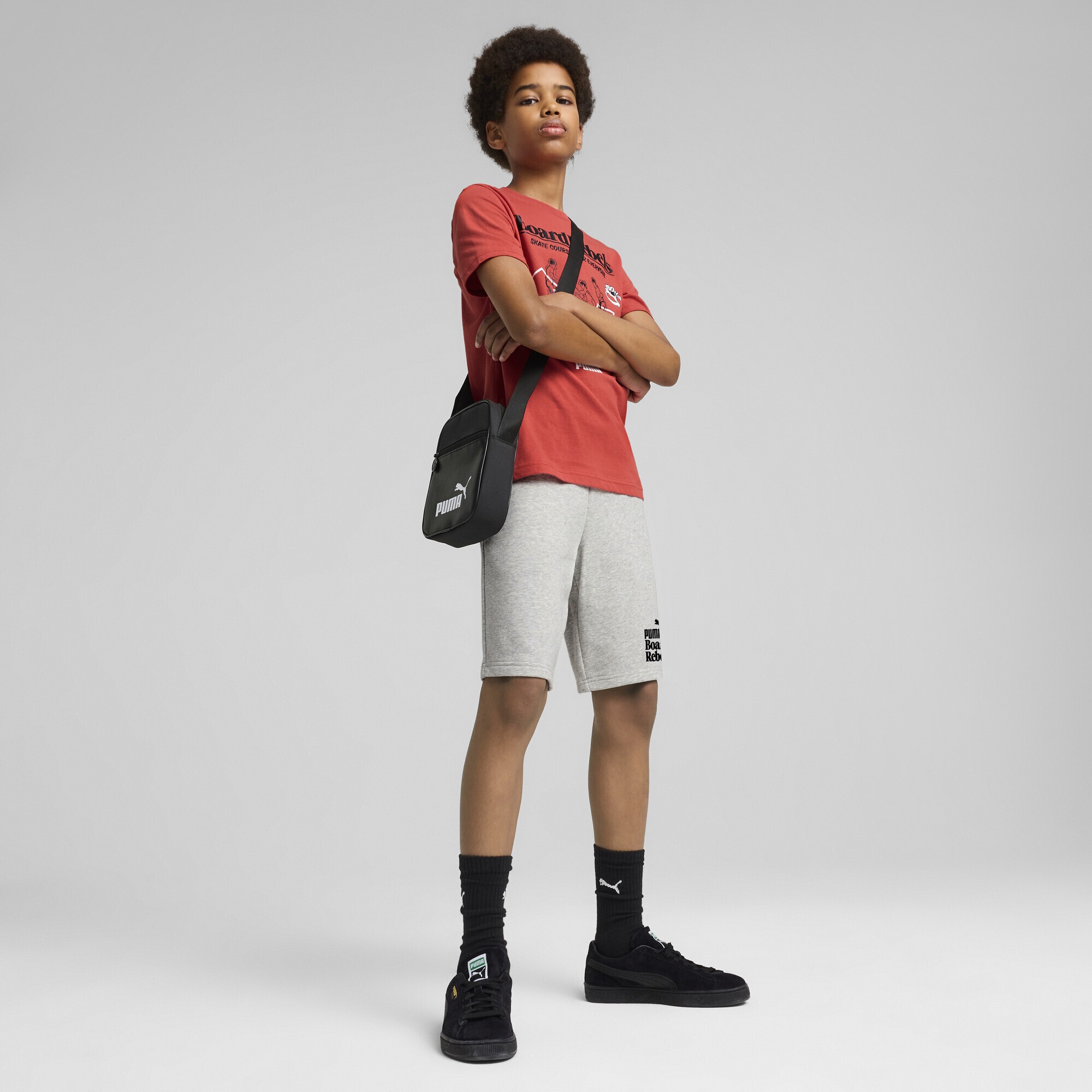 PUMA Sporthose »Mid 90s Lang geschnittene Shorts Jungen«