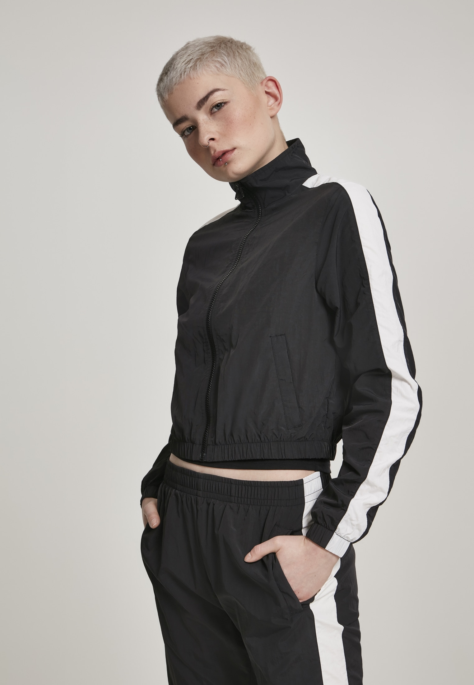 Short online Track Outdoorjacke kaufen Ladies CLASSICS Striped Jacket«, (1 Crinkle URBAN | St.) »Damen BAUR