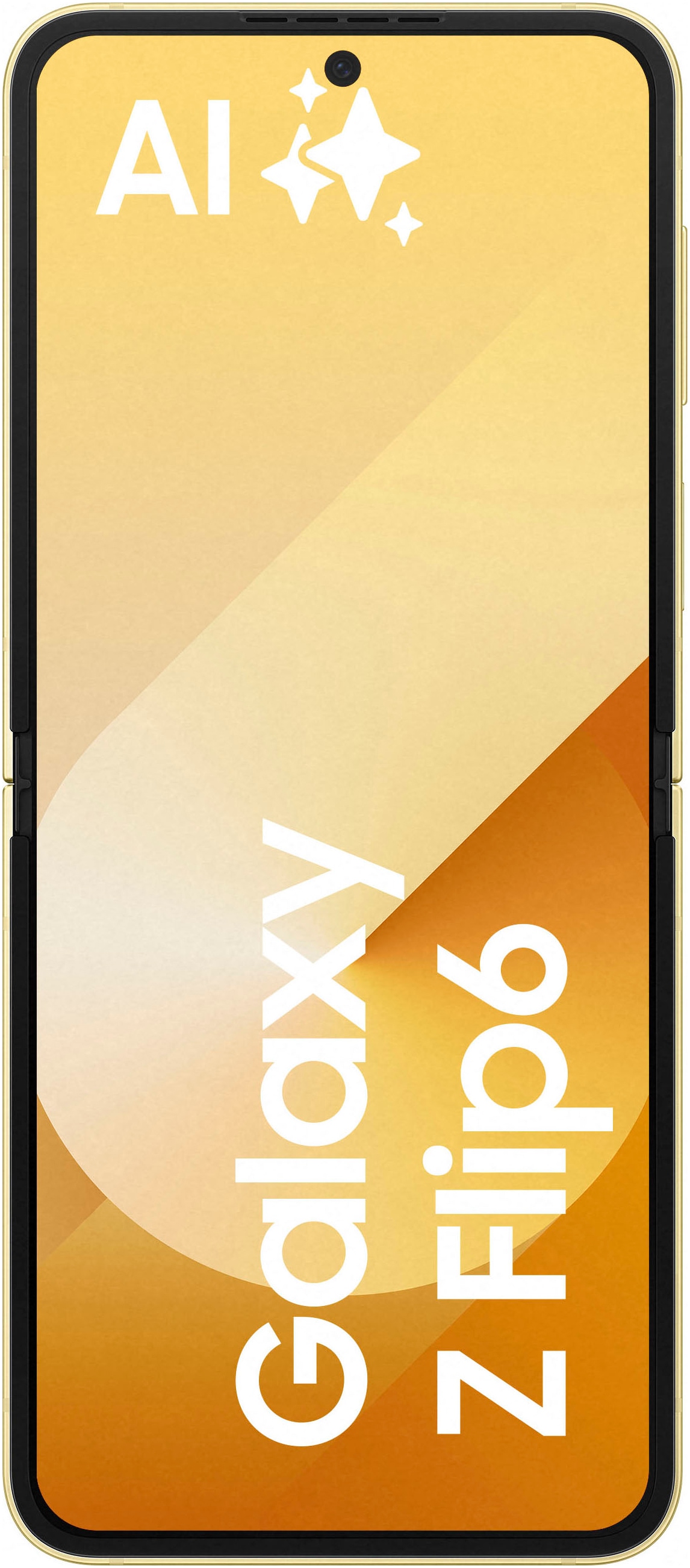 Samsung Smartphone »Galaxy Z Flip 6«, Gelb, AI-Funktionen