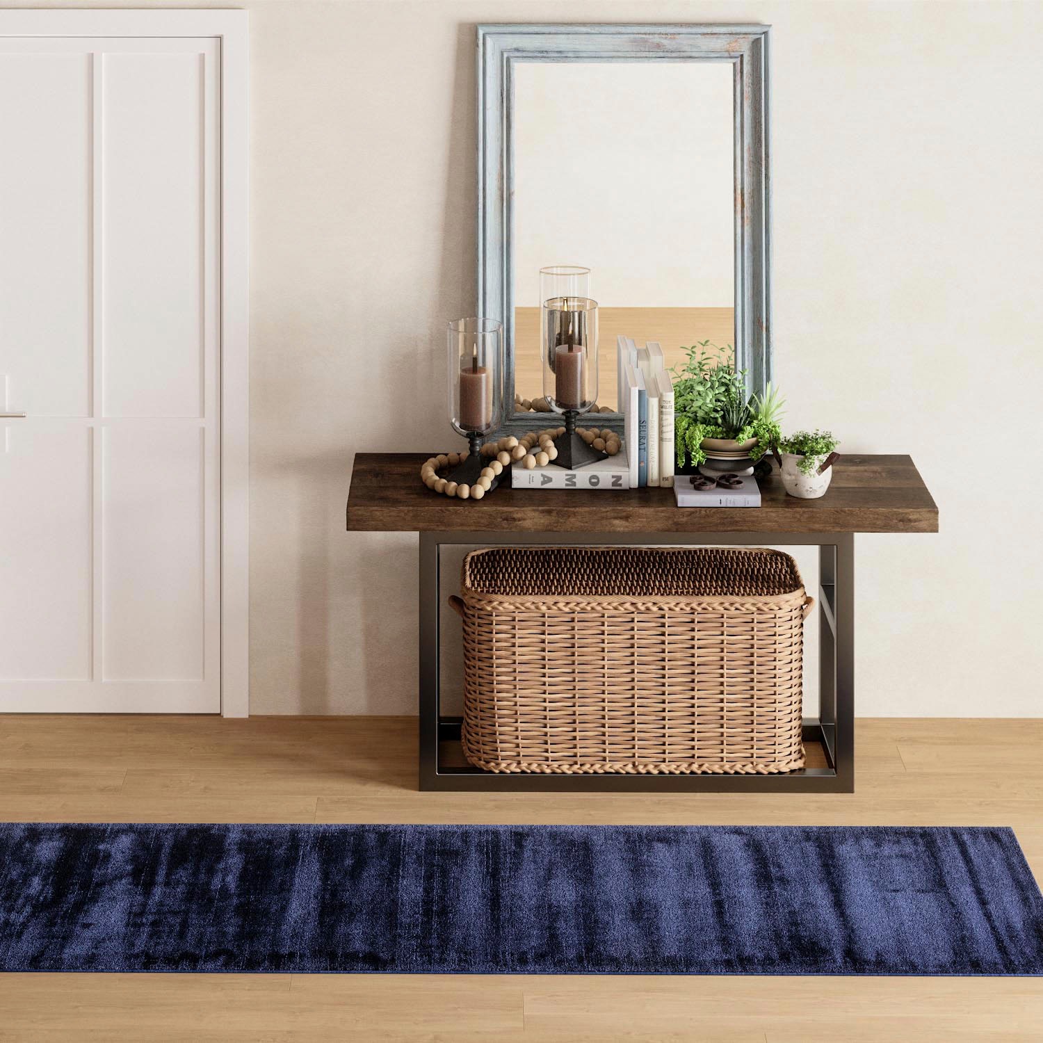 morgenland Läufer »Designer Teppich Chester«, rechteckig, 10 mm Höhe, Viskose