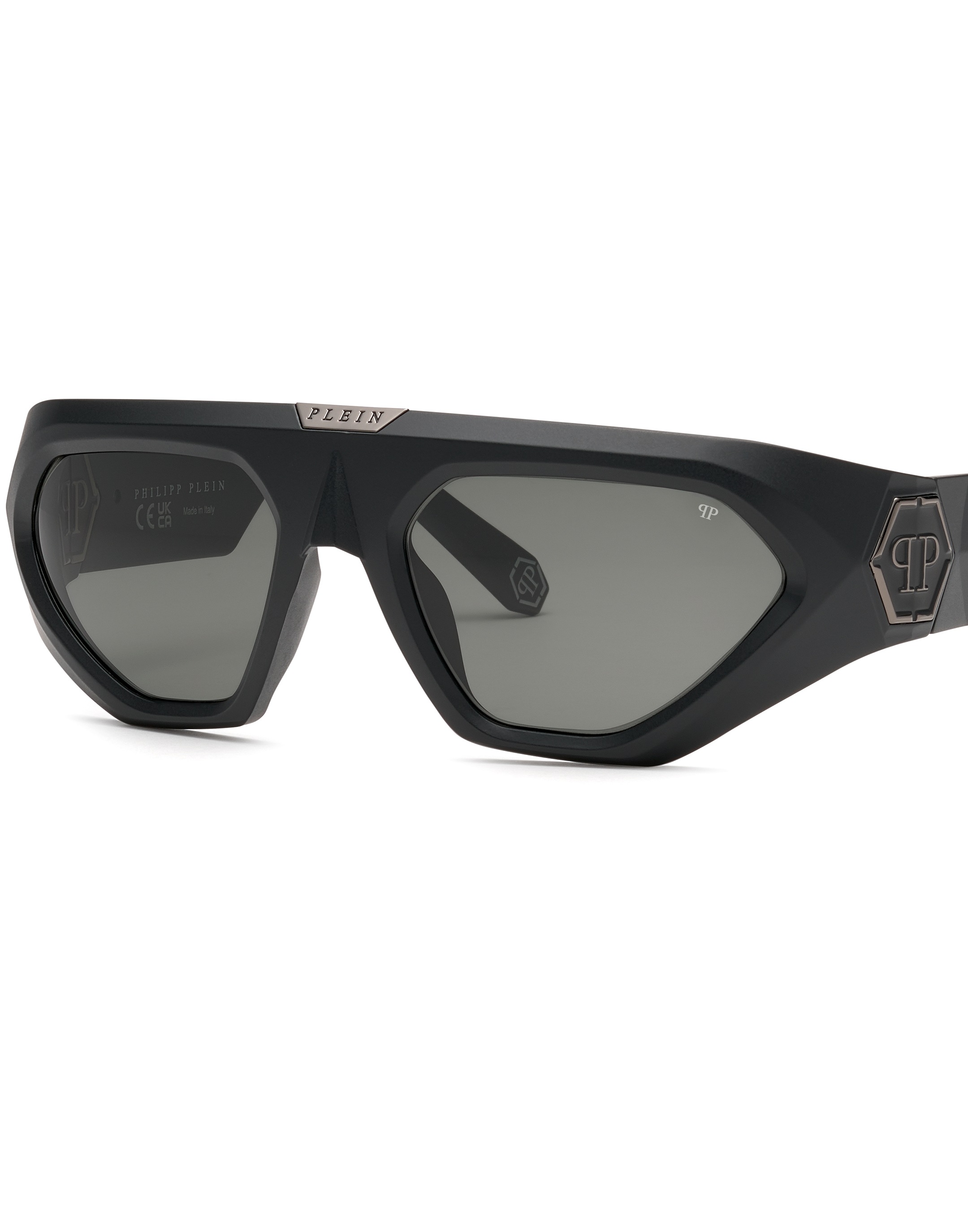 Sonnenbrille PHILIPP PLEIN "Sonnenbrille", Herren, 0202, schwarz, schwarz, Sonnenbrillen Sonnenbrille 3