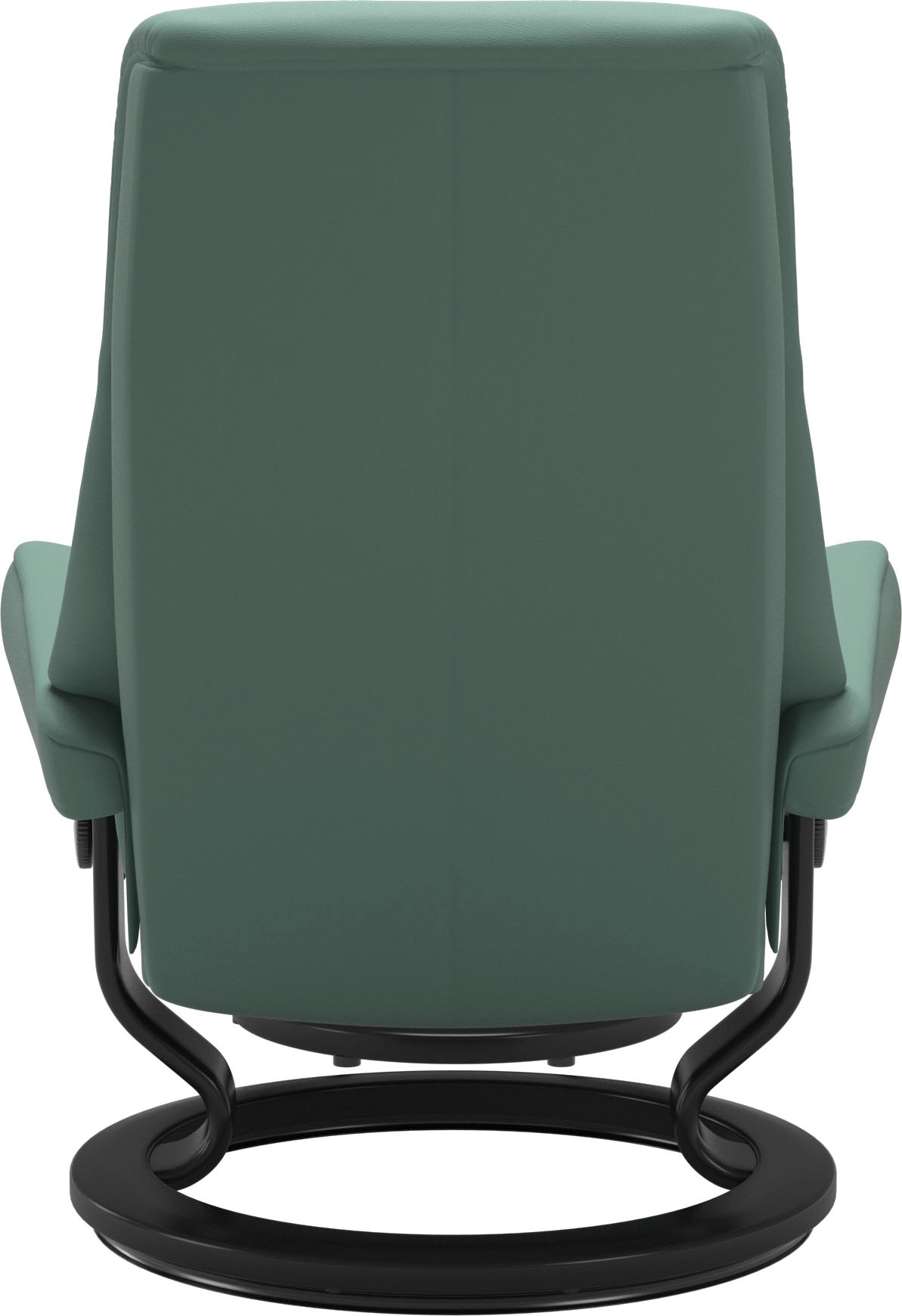 Stressless® Relaxsessel »View«, (Set, Relaxsessel mit Hocker), mit Classic Base, Größe M,Gestell Schwarz