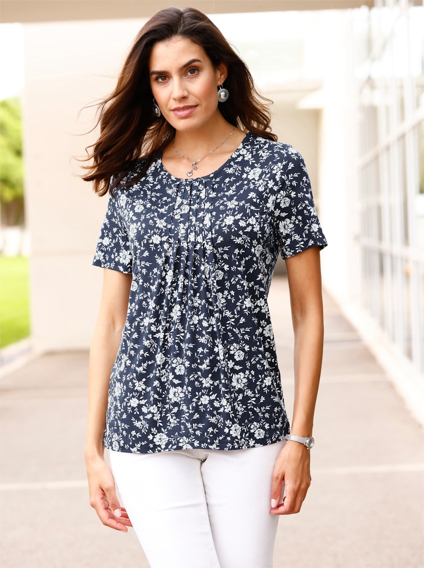 Inspirationen Tunikashirt "Tunikashirt" 1 Stk. tlg. günstig online kaufen