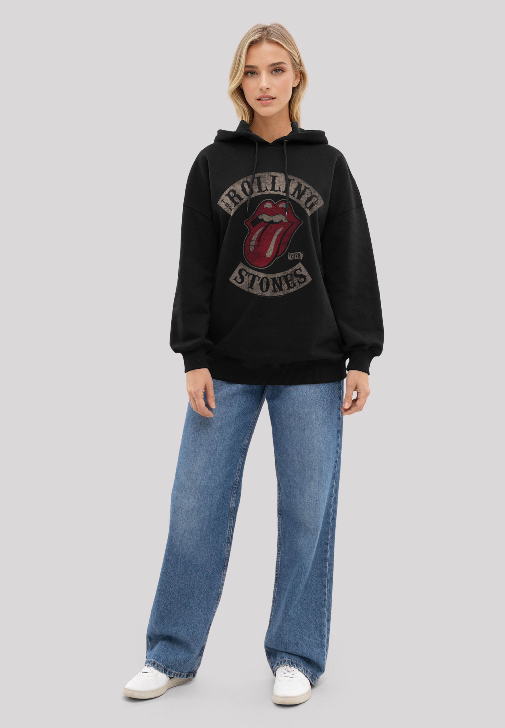 F4NT4STIC Kapuzenpullover »The Rolling Stones Tour '78«, Premium Qualität Streetwear