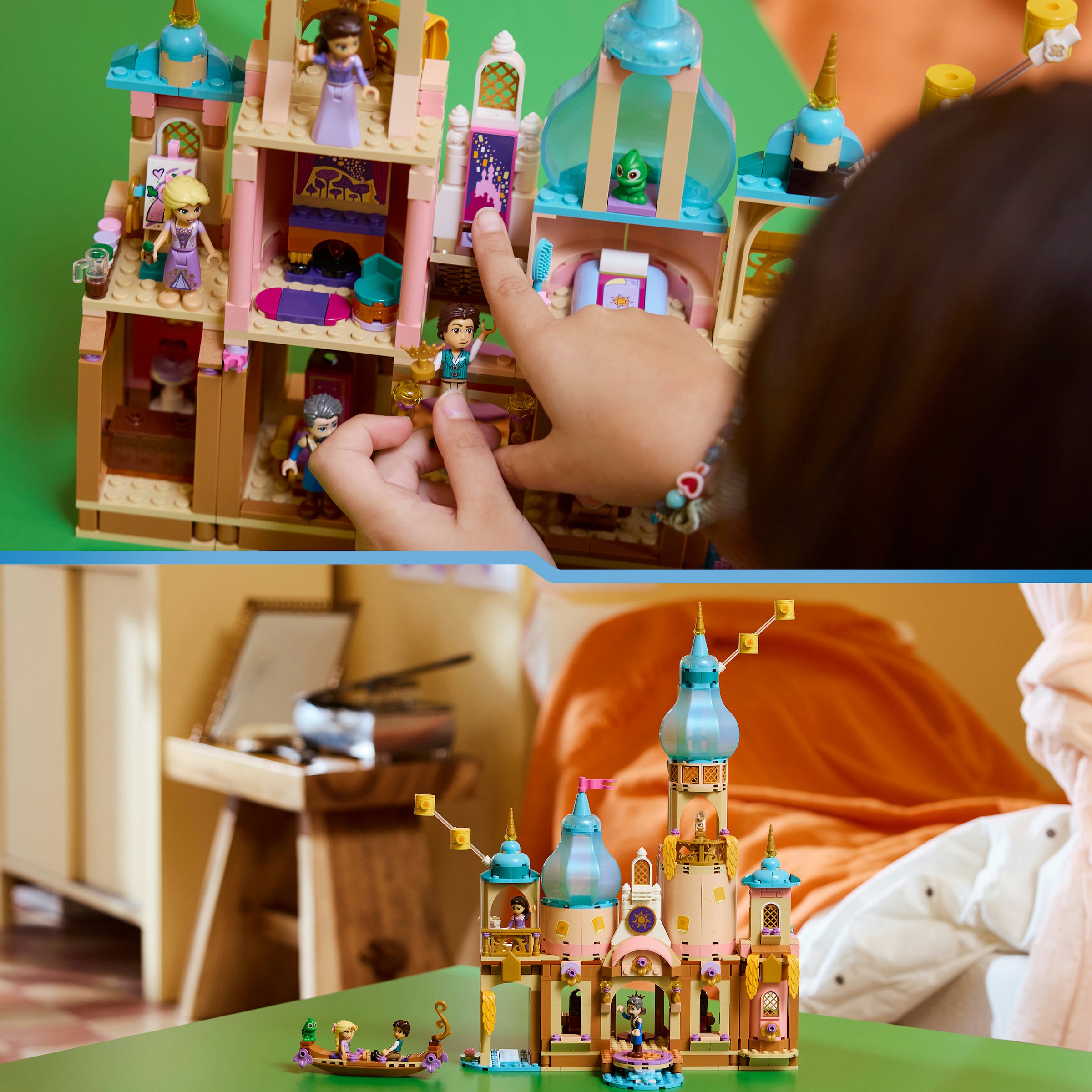 LEGO® Konstruktionsspielsteine »Rapunzels Schloss (43297), LEGO Disney Princess« Made in Europe