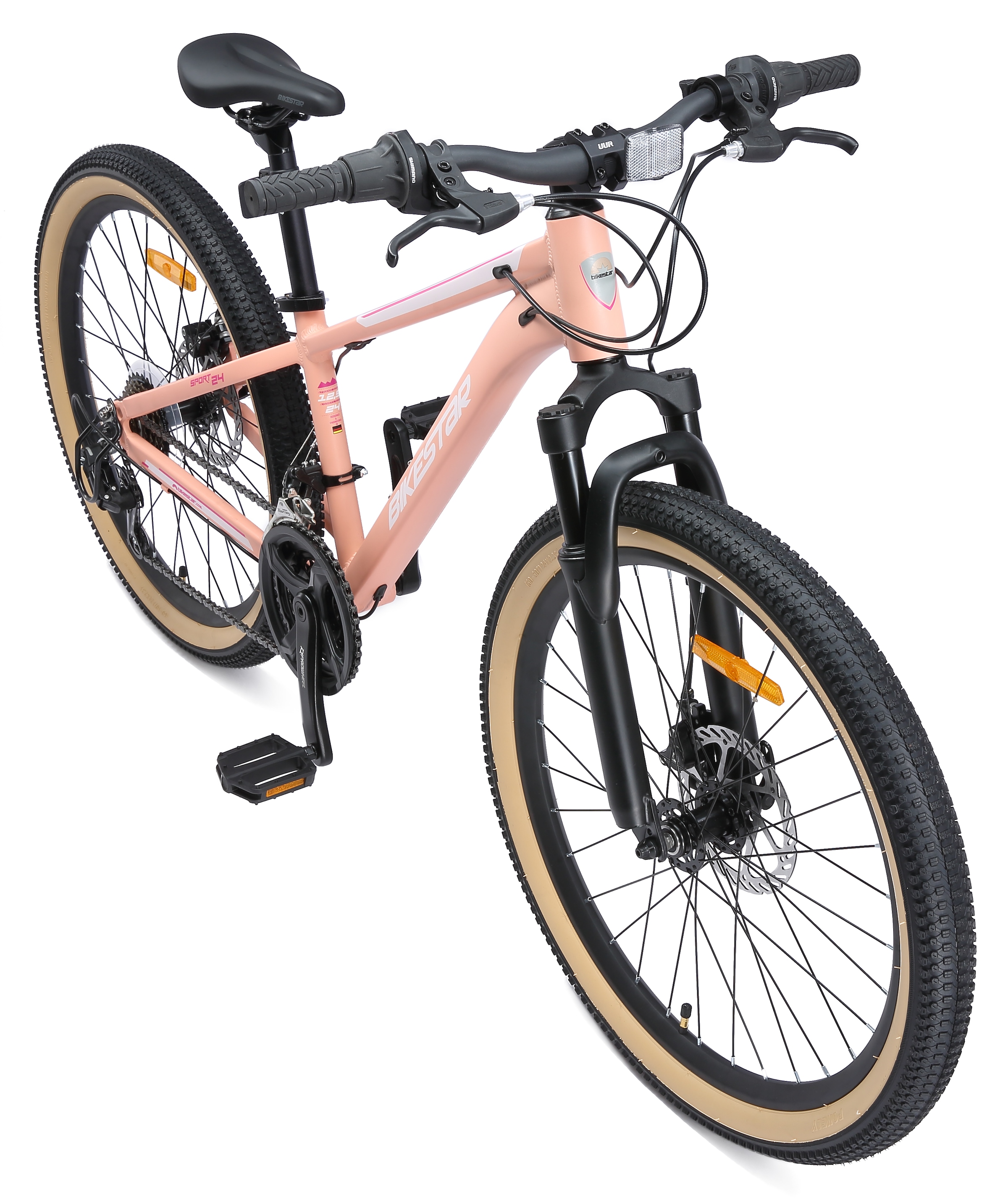 Bikestar Jugendfahrrad 21 Gang Shimano RD-TY21 Schaltwerk Kettenschaltung