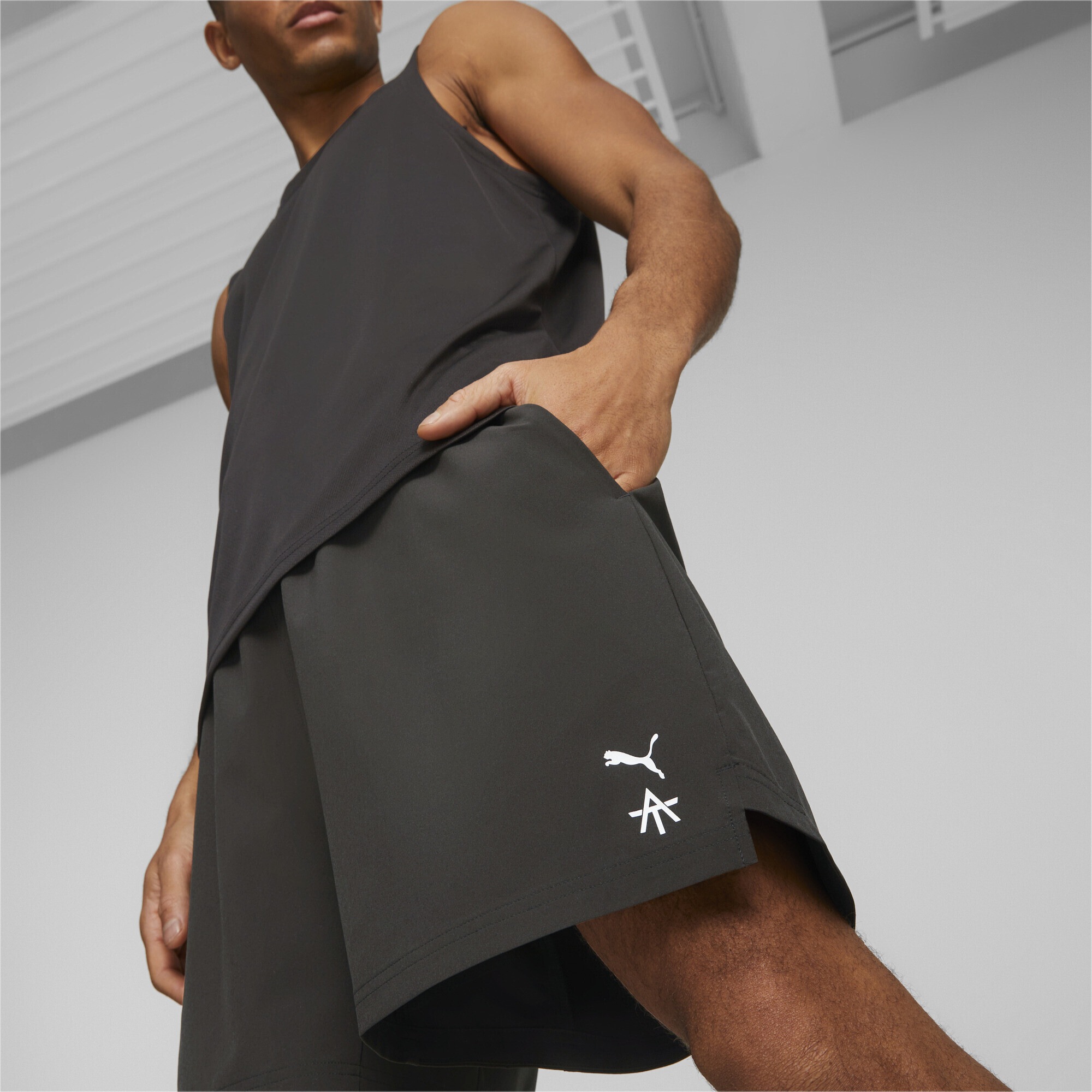PUMA Trainingsshorts »PUMA x ALEX TOUSSAINT Gewebte Shorts Herren«