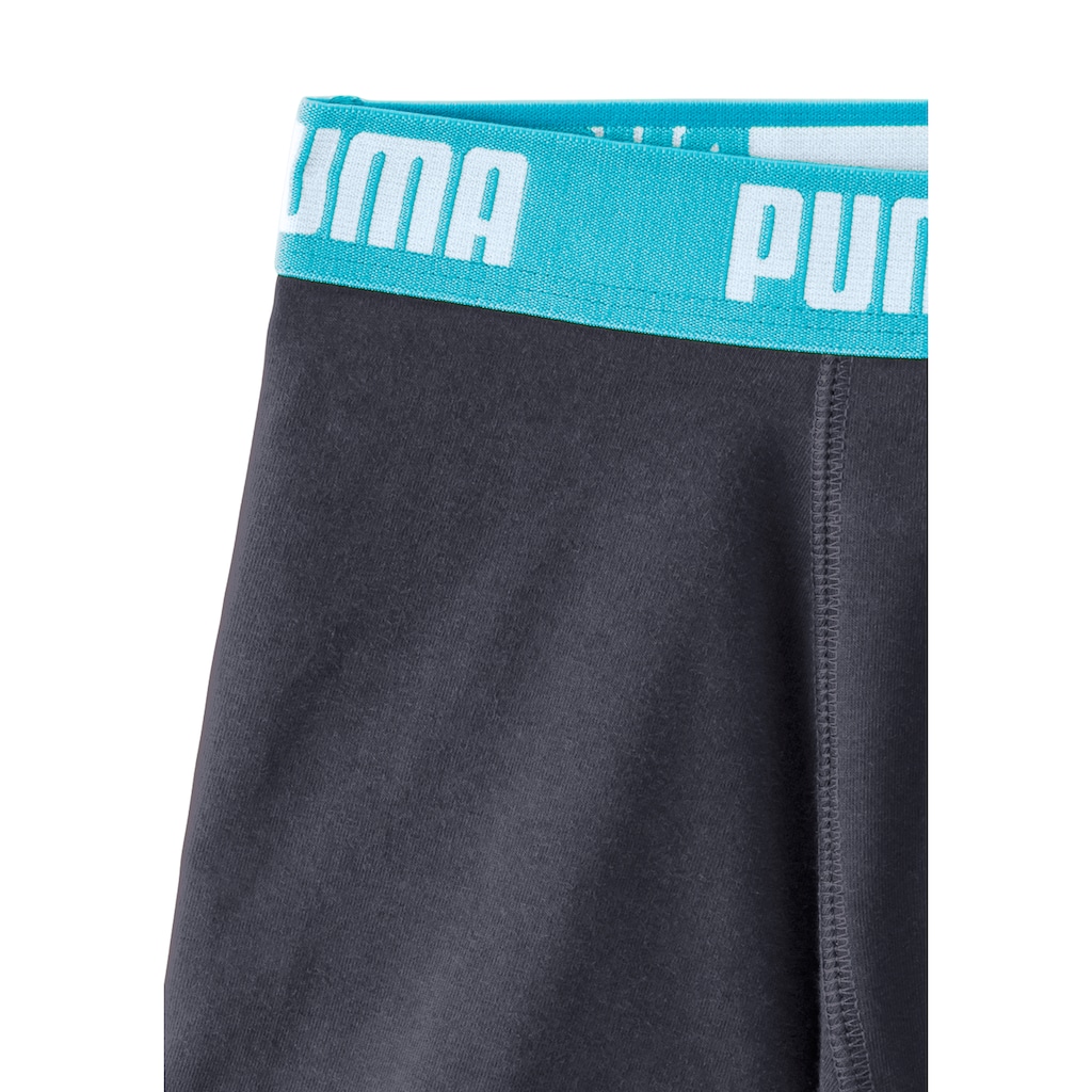 PUMA Boxer, (Packung, 2 St.), mit Logo Webbund