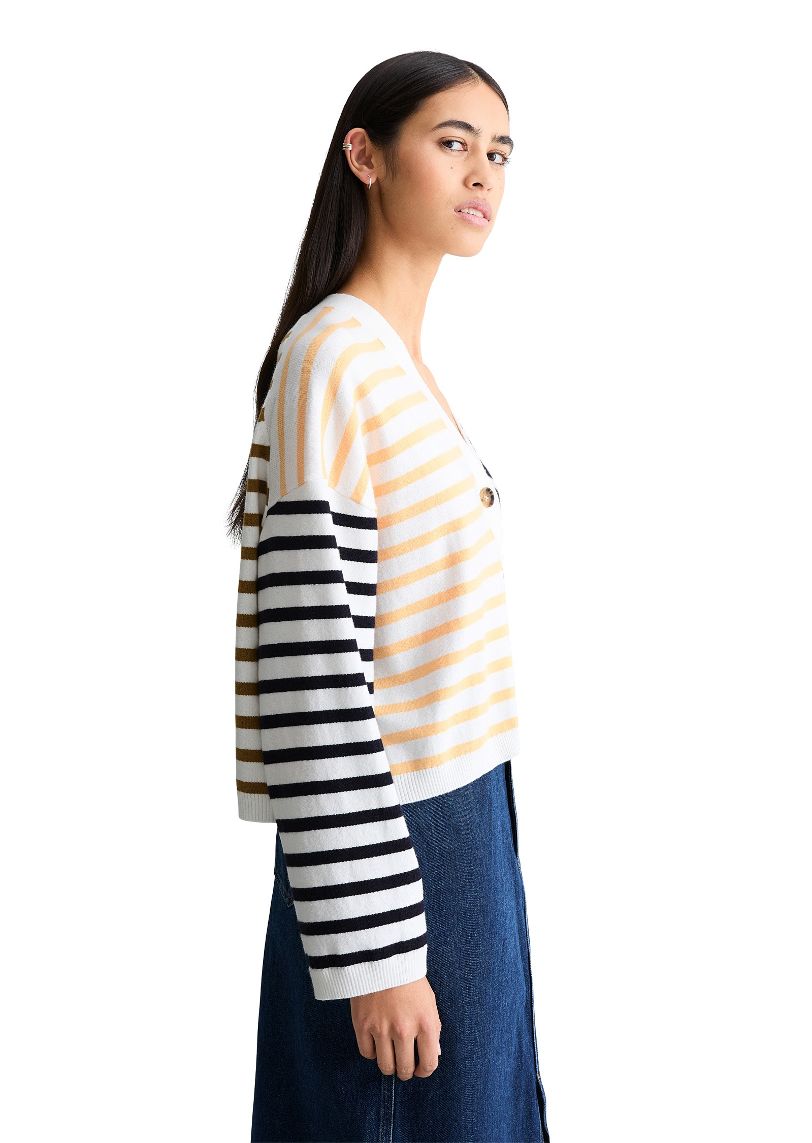 Marc OPolo DENIM Cardigan "aus Soft Cotton Stretch" günstig online kaufen